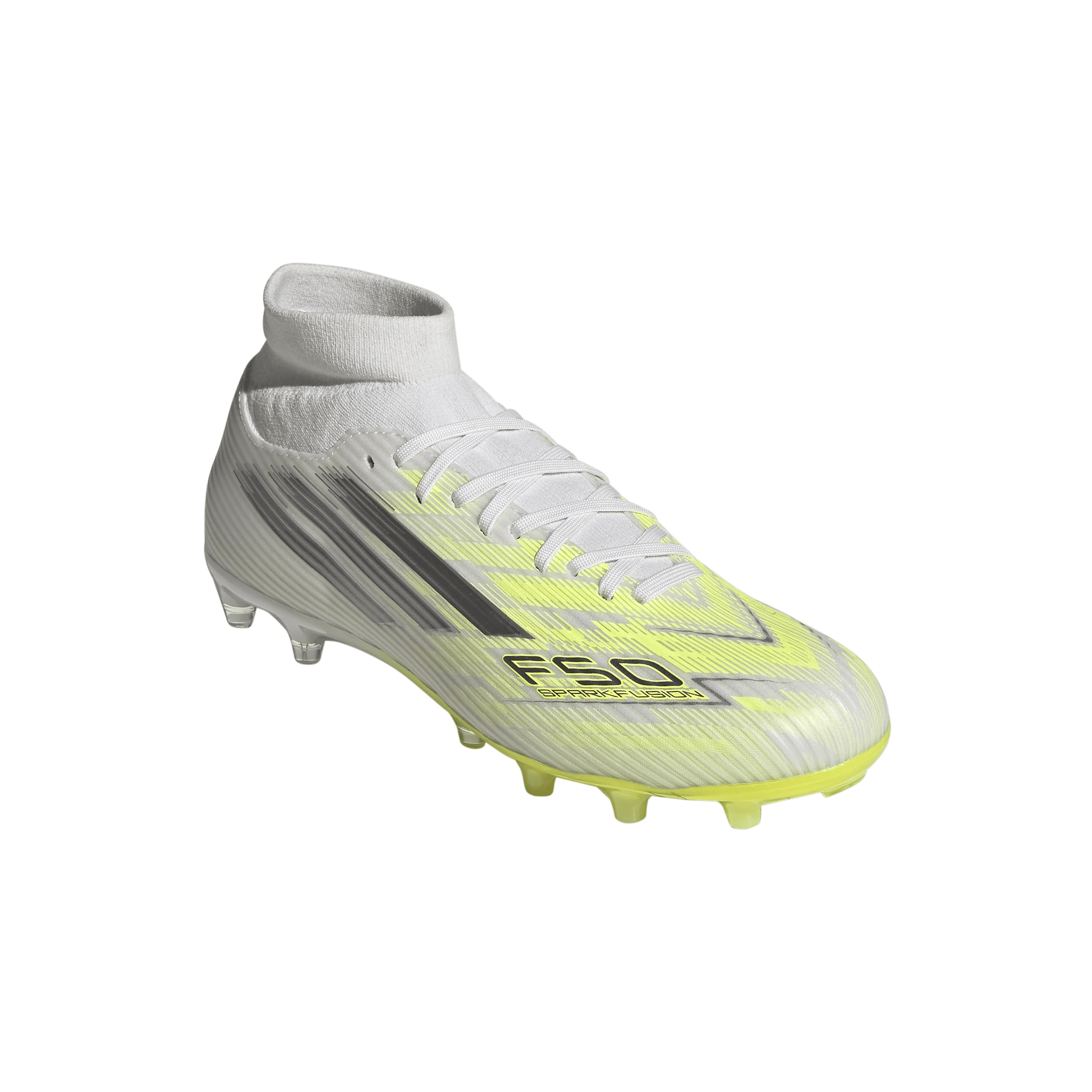 F50 SPARKFUSION LEAGUE Mid Cut Firm Ground / Artificial Ground Fotballsko Gress/Kunstgress Dame 
