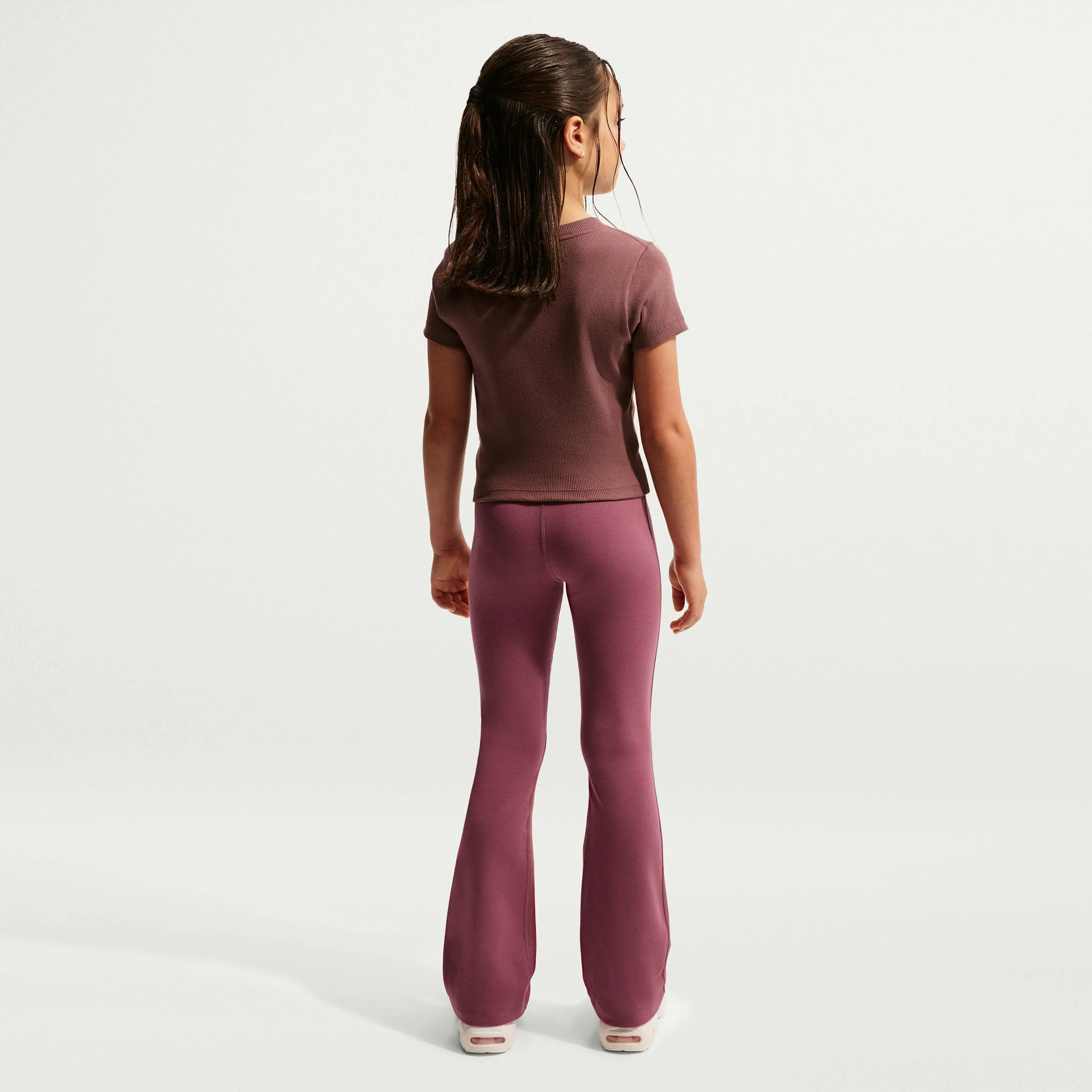 Sportswear Classic Girls' High-Waisted Flared Leggings