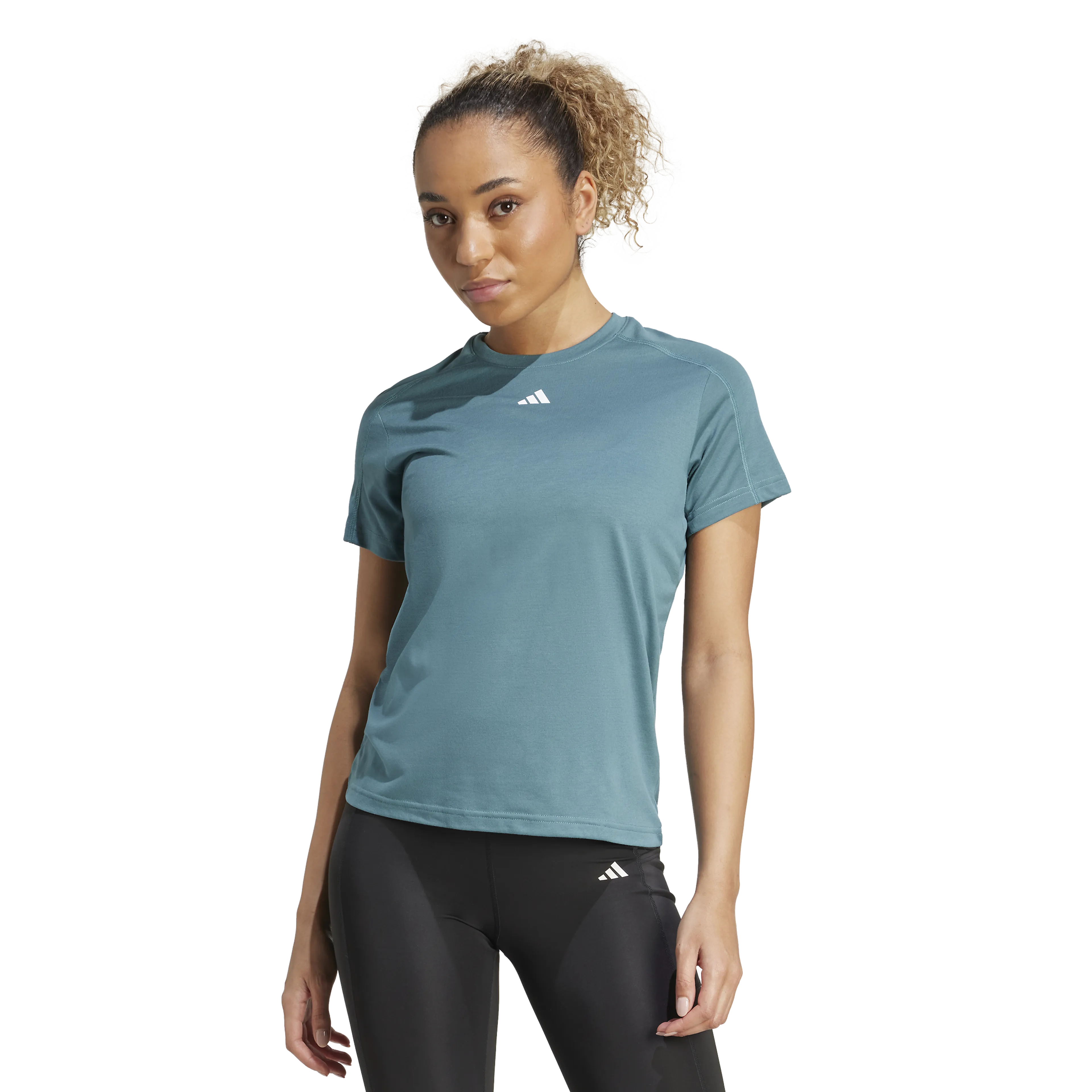 AEROREADY Train Essentials Minimal Branding Crewneck T-skjorte