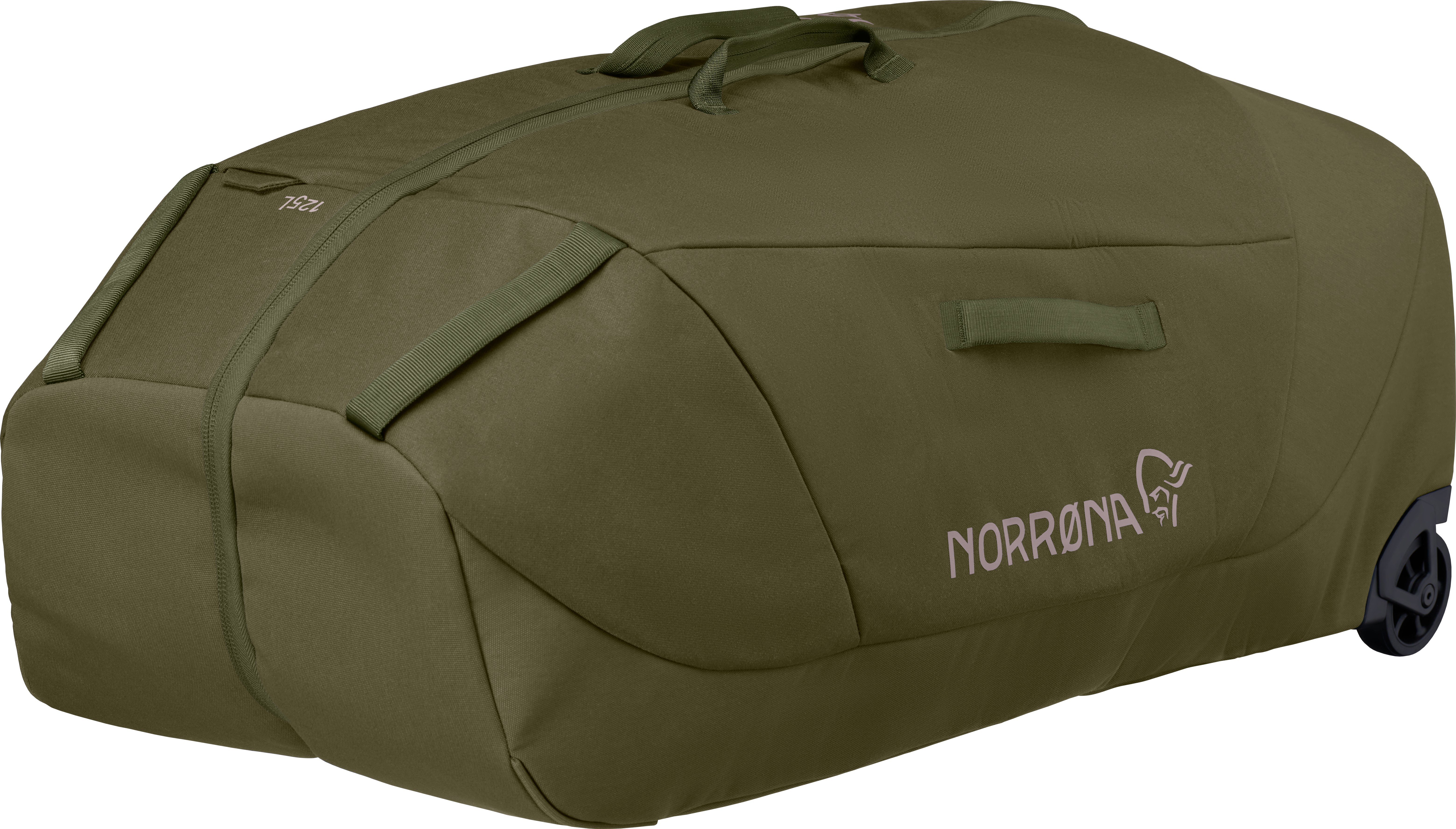 NORRØNA Norrøna dividable 125L Trolley Bag Olive Night Unisex