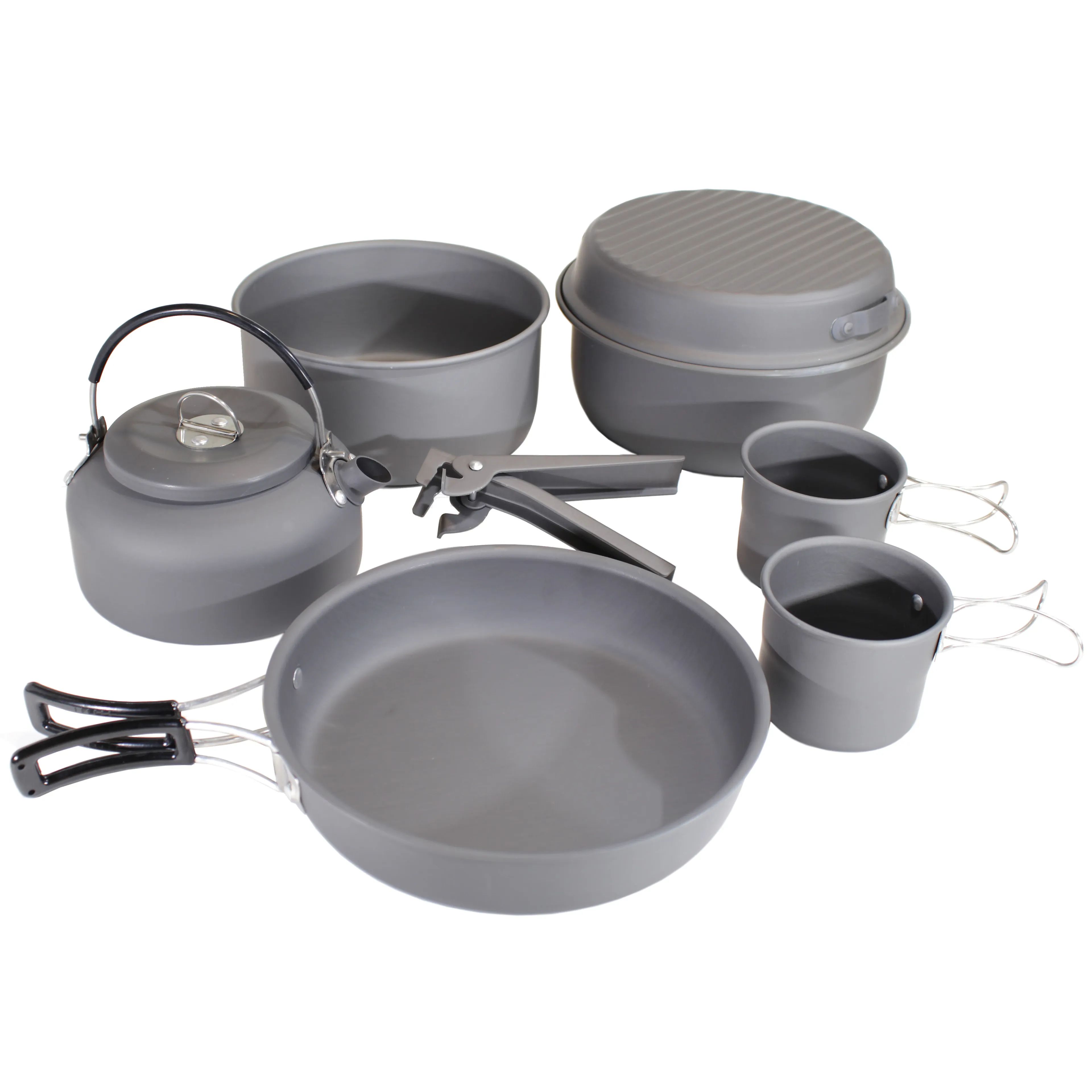 Anodisert kjelesett 8 deler m/kaffekjele