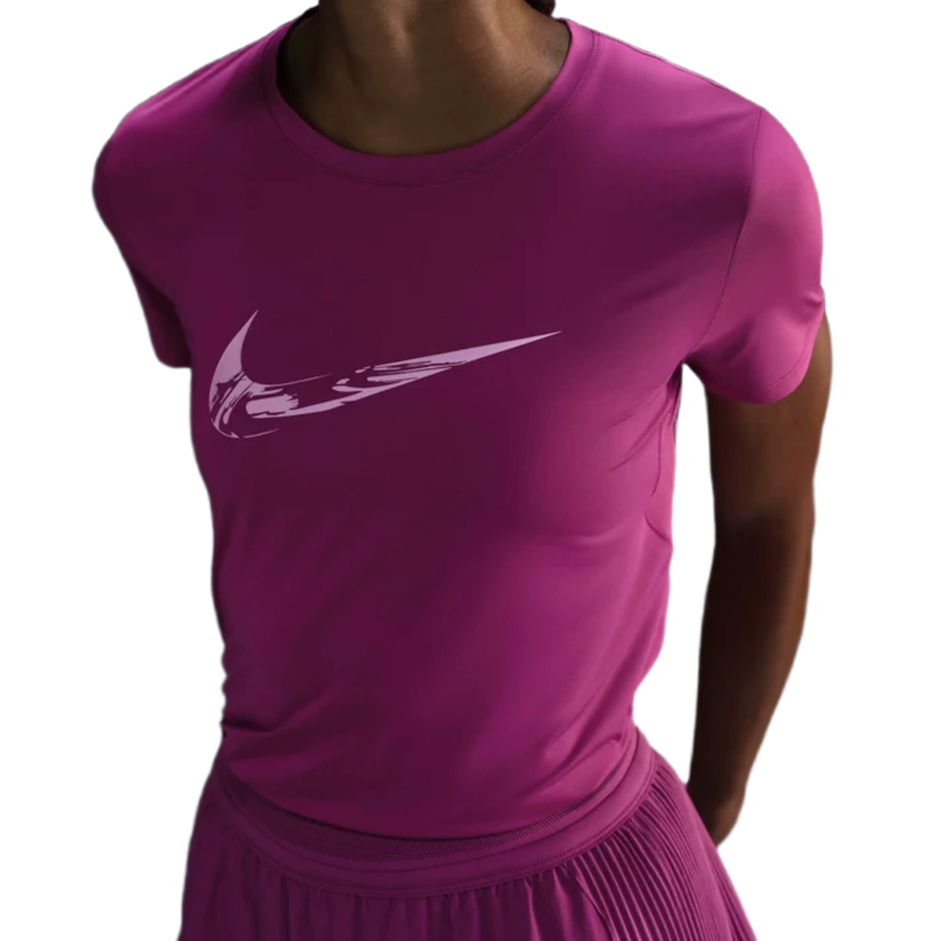 Women's Dri-FIT Short-Sleeve Graphic Running Top