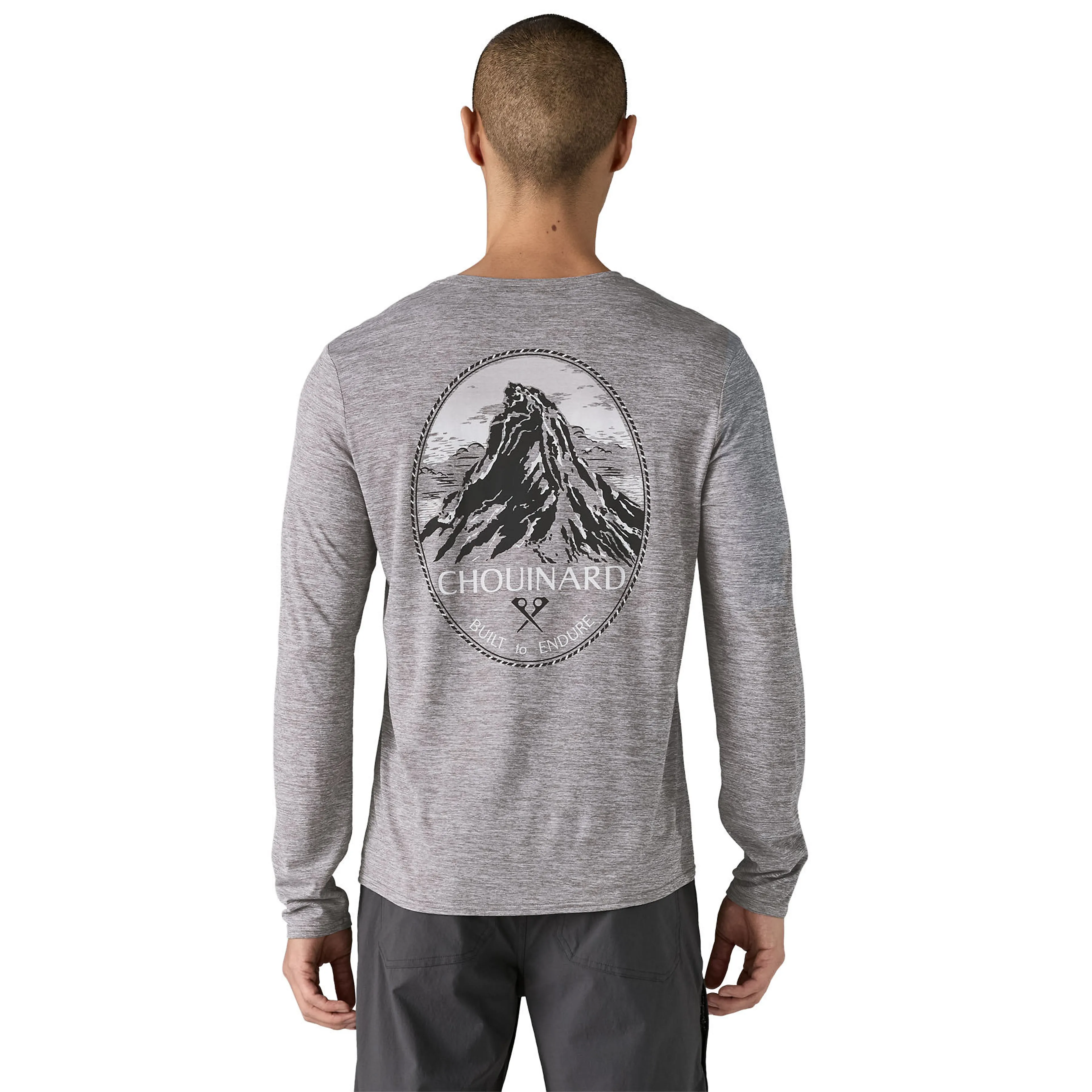 M's L/S Cap Cool Daily Graphic Shirt - Lands