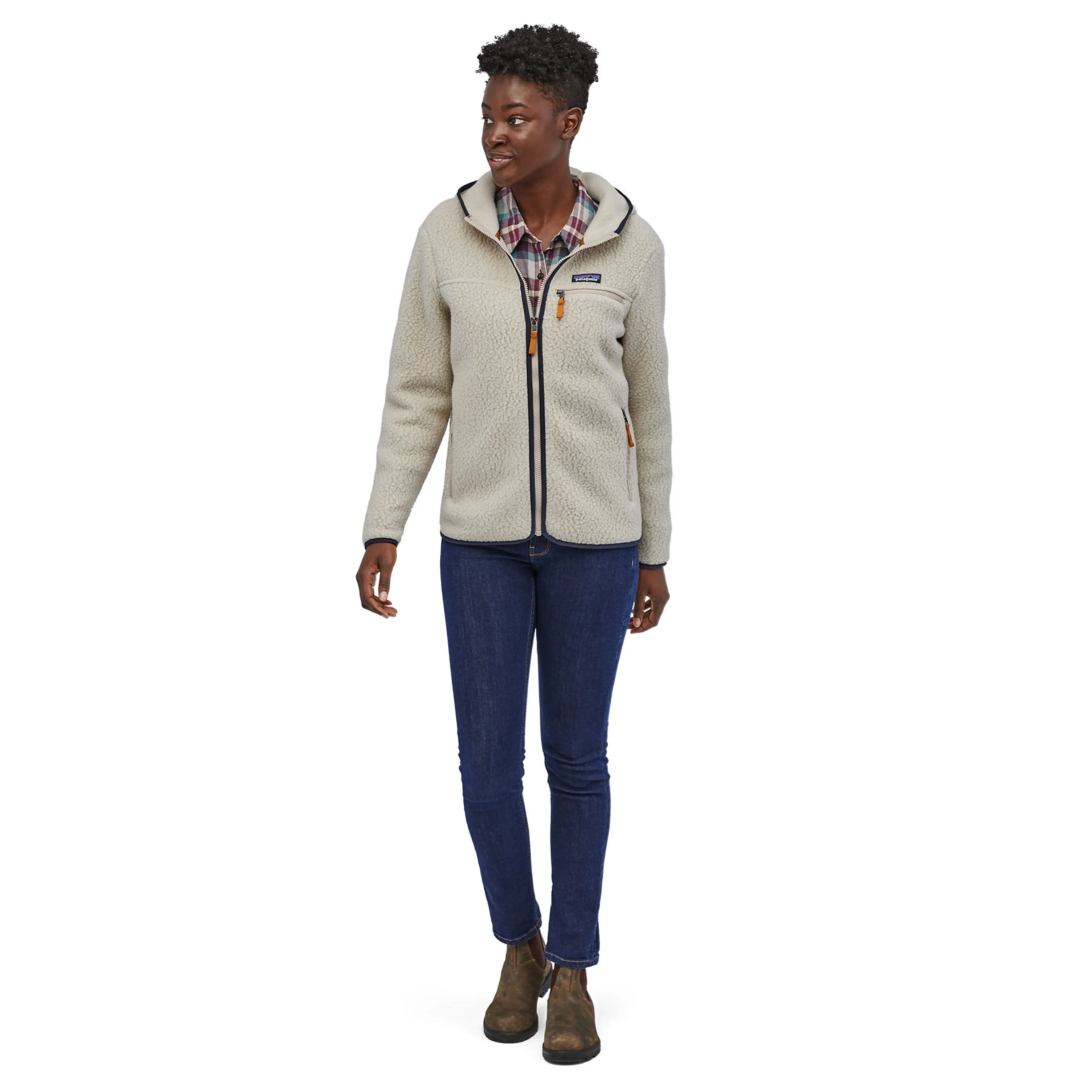 Retro Fleece Jakke Dame Retro Fleece Jakke Dame