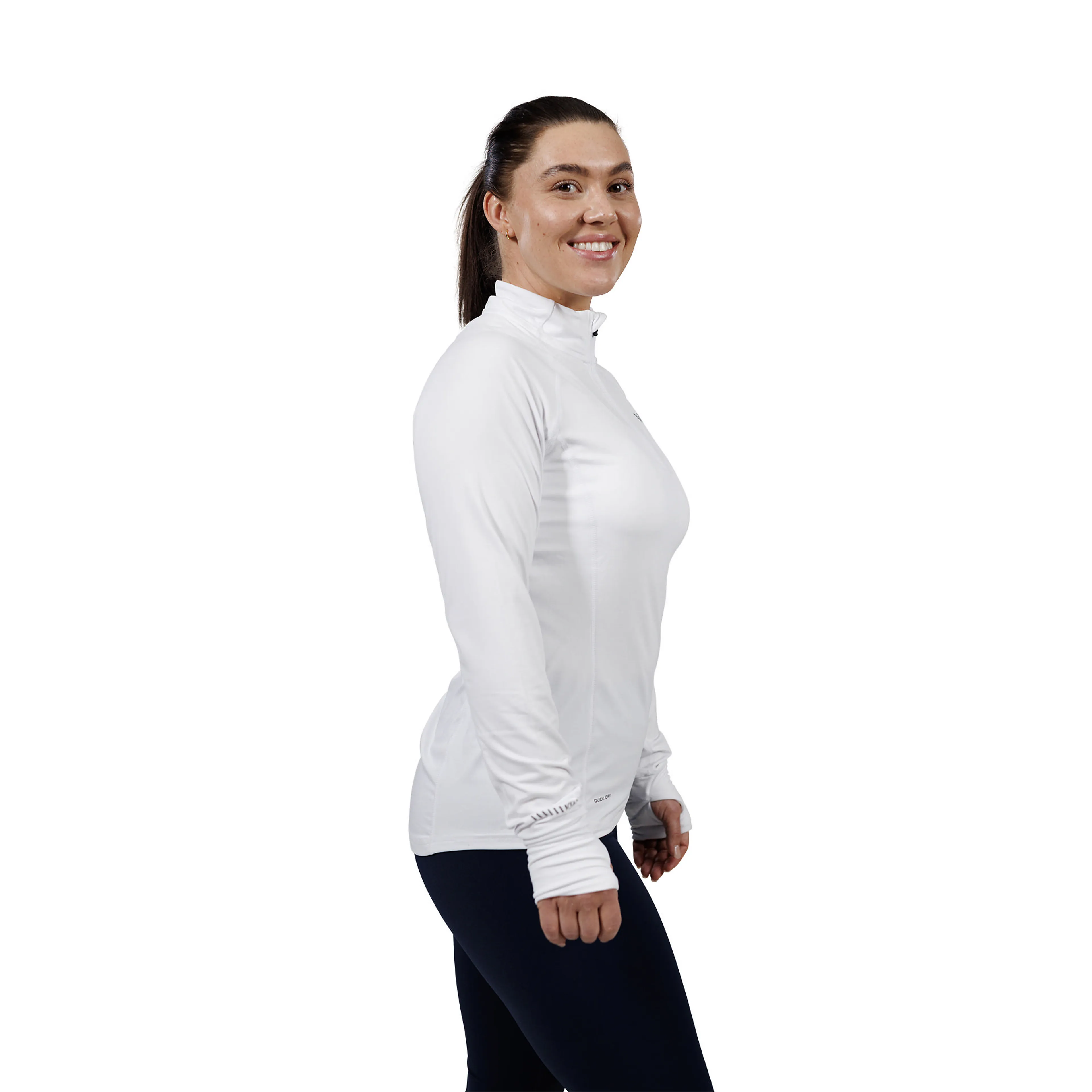 Wolling Melange Performance Midlayer Dame