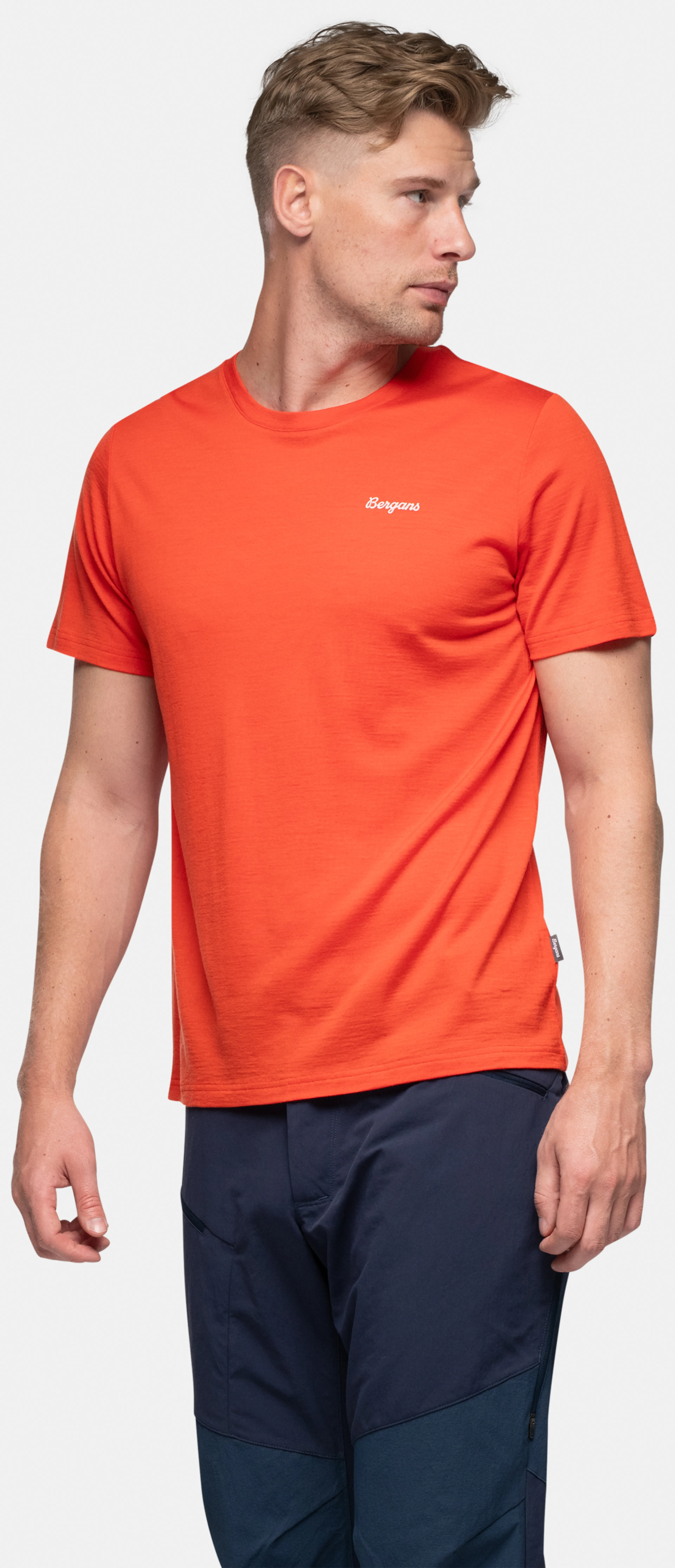 Rabot Emblem Wool Tee Men Rabot Emblem Wool Tee Men