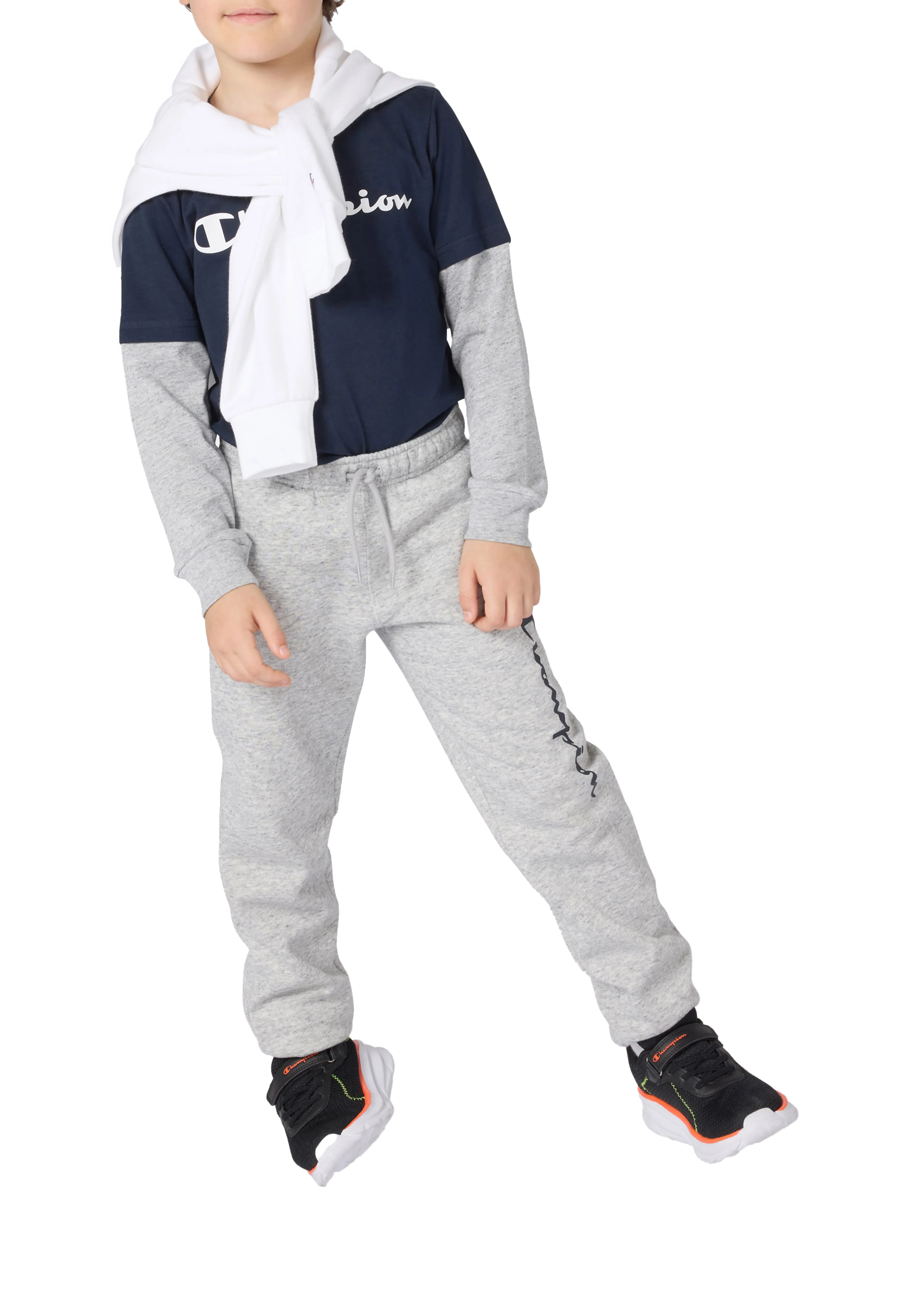 Rib Cuff Pants print junior