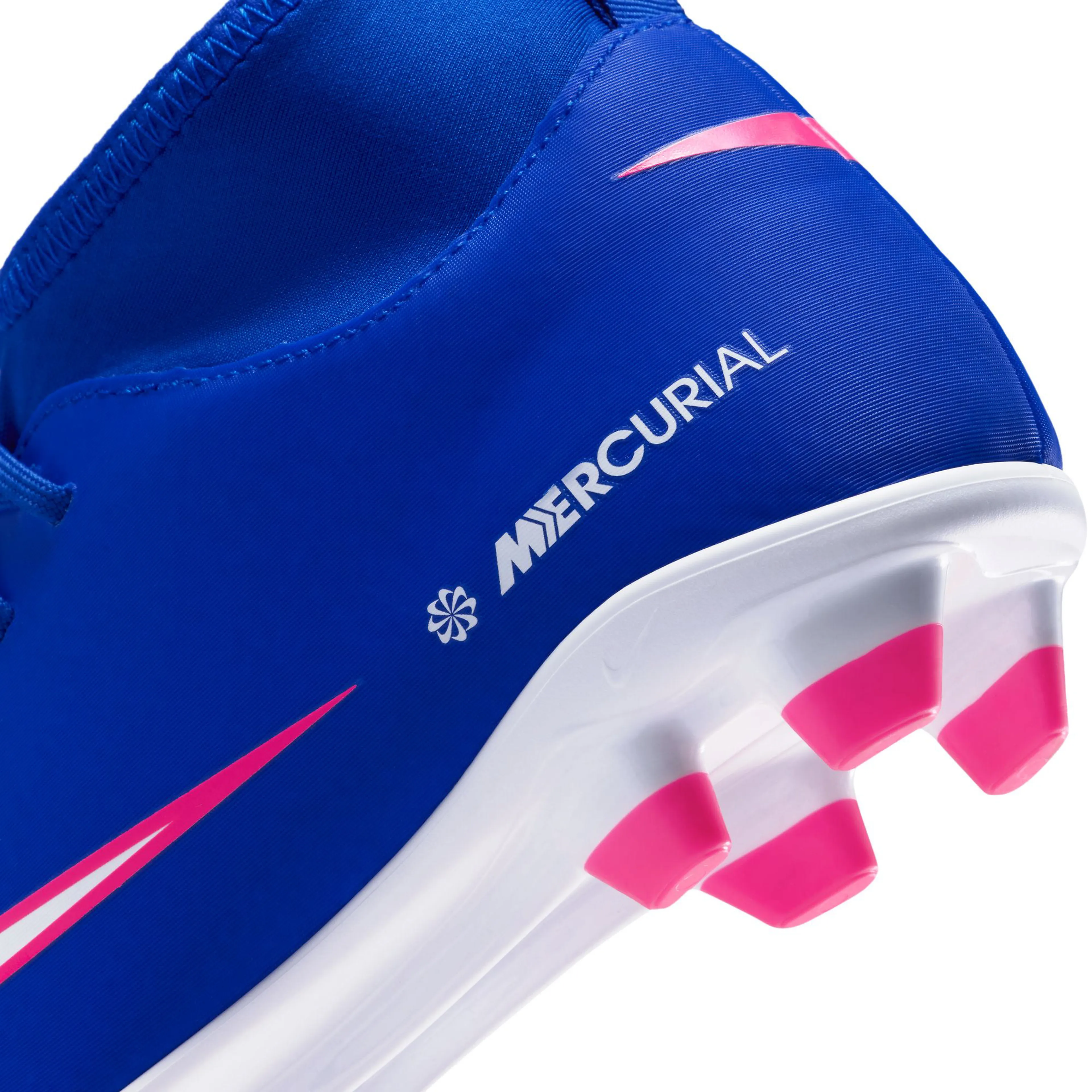 Jr. Mercurial Superfly 10 Club Little/Big Kids' Multi-Ground High-Top Fotballsko Gress/Kunstgress