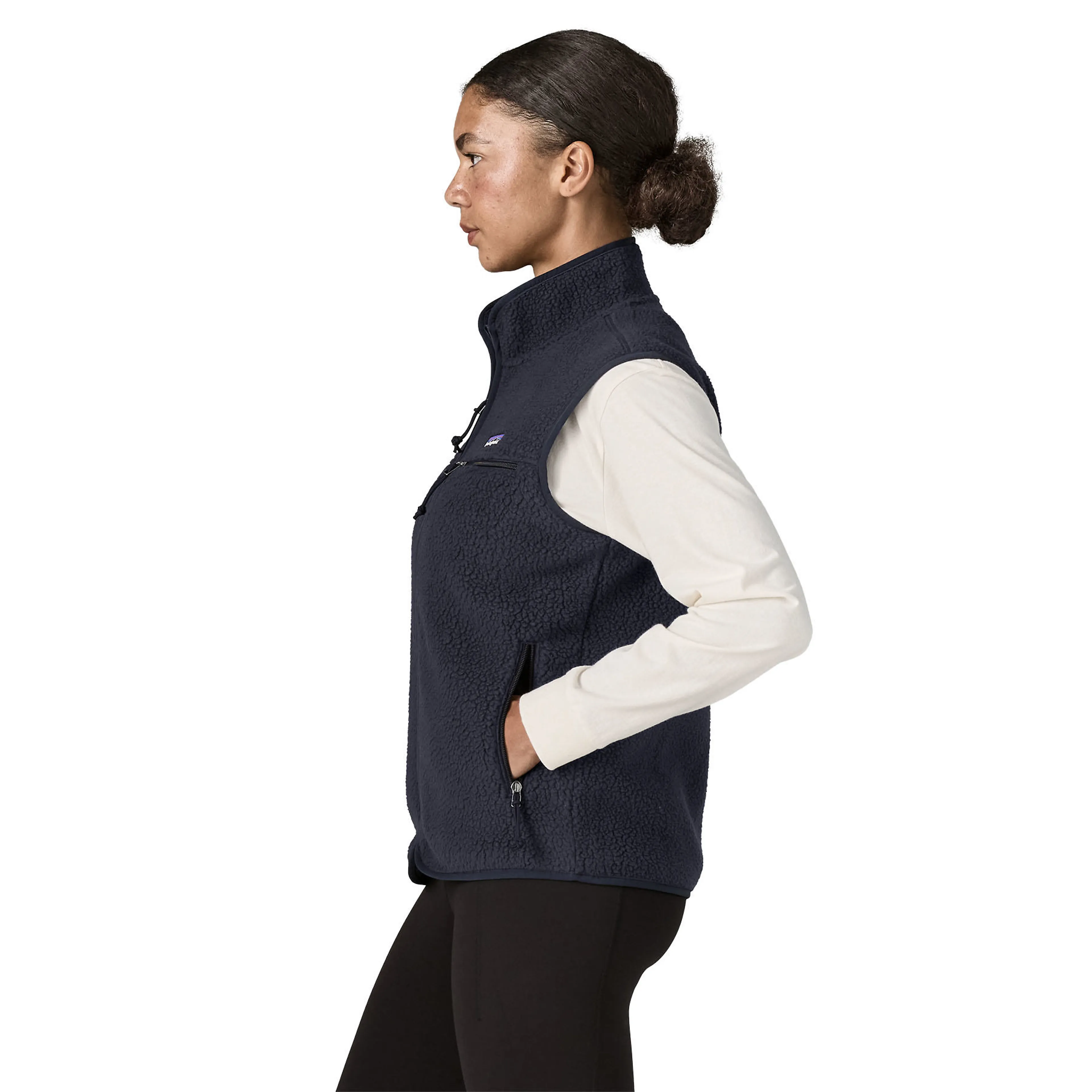W Retro Pile Vest