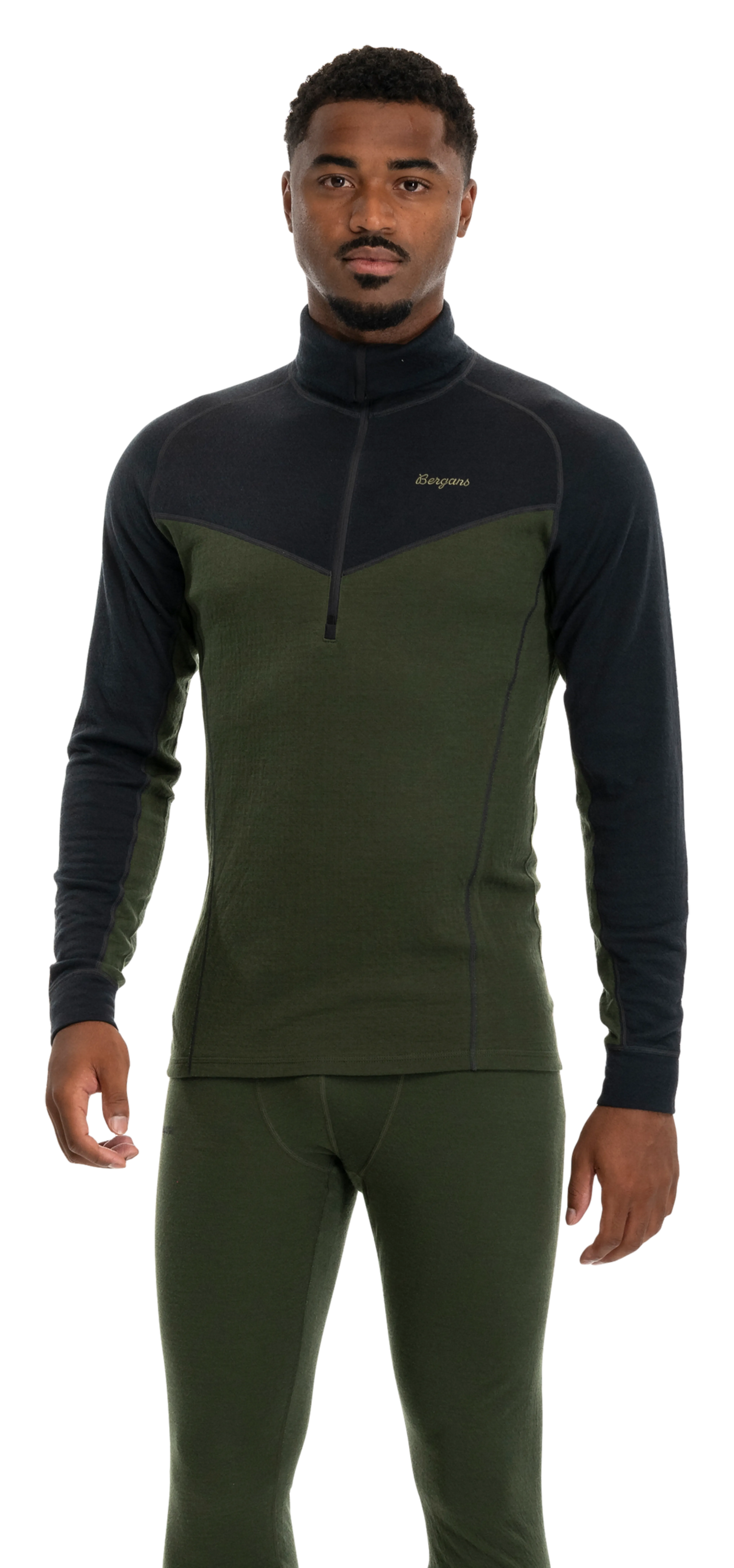 Inner:Dual Merino Half Zip Men