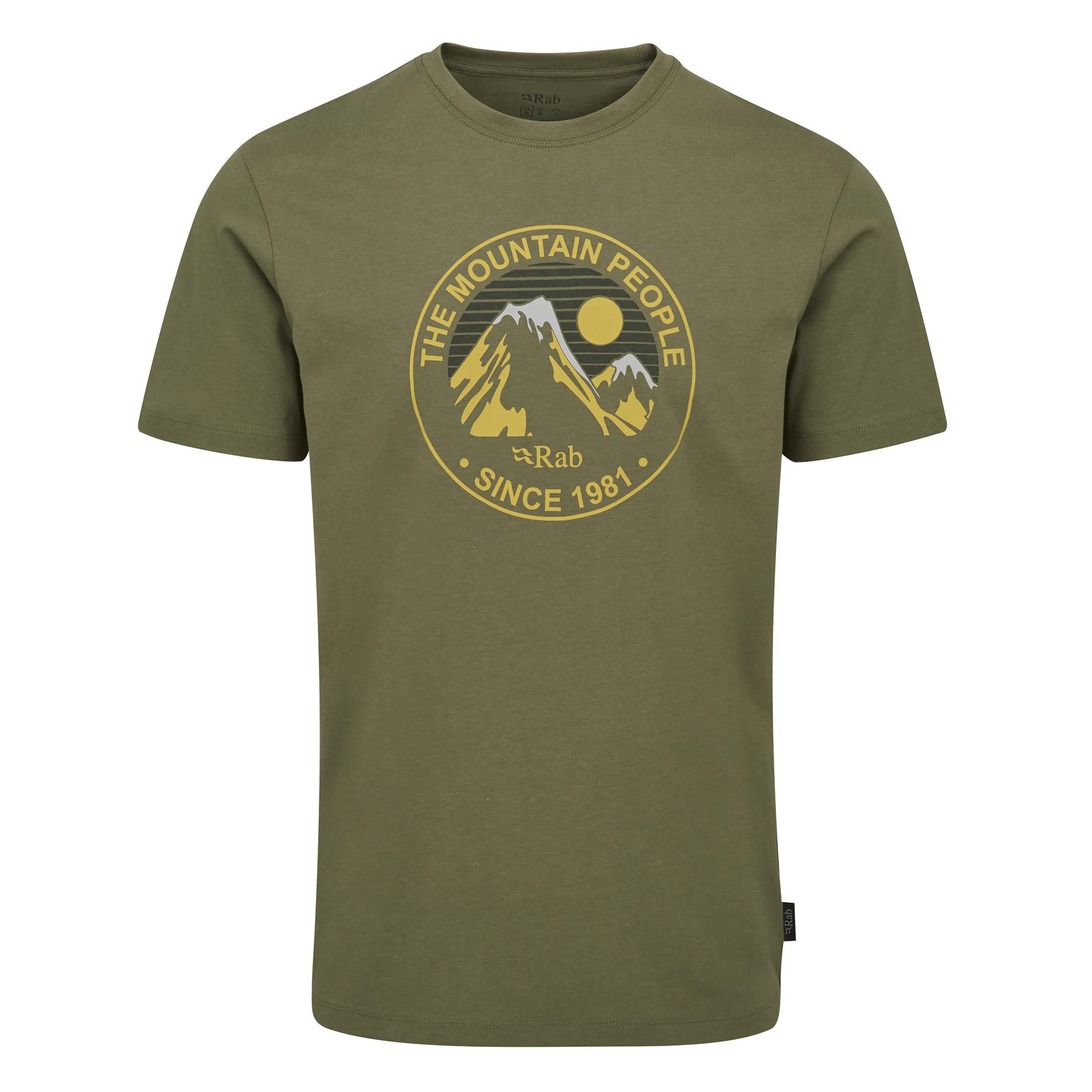 Stance Alpine Peak t-skjorte herre Stance Alpine Peak t-skjorte herre