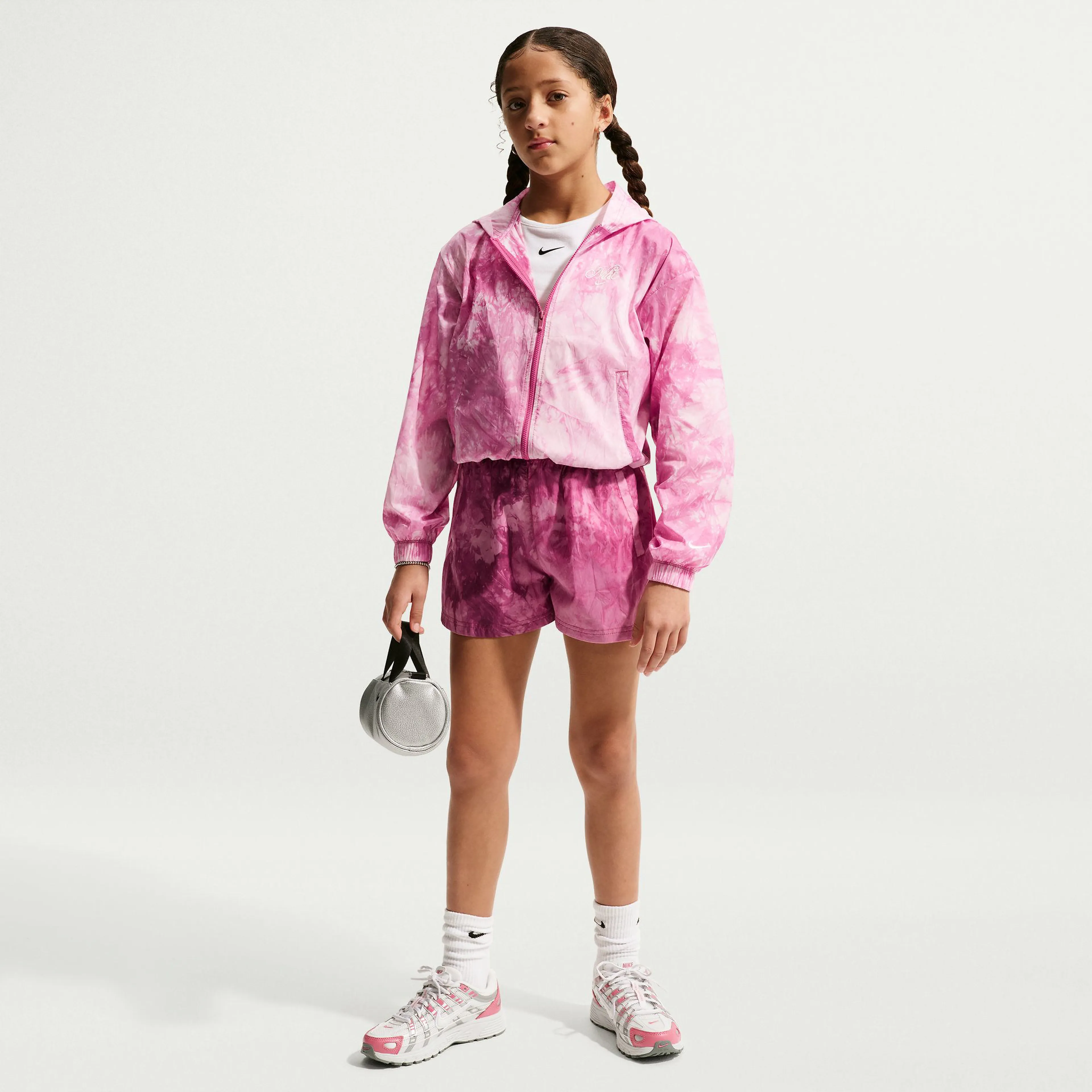 Sportswear Club Girls' Woven Track Jacket