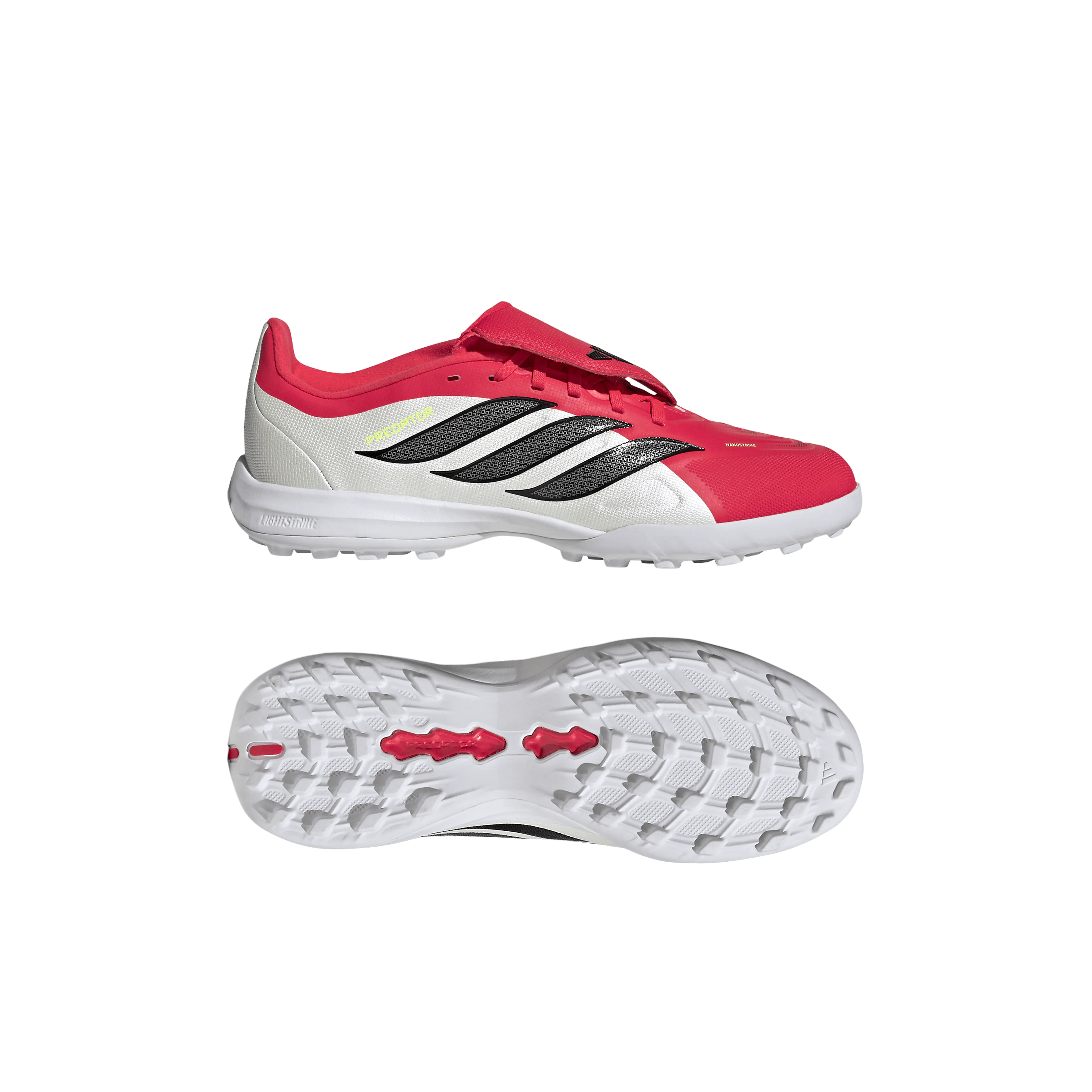 PREDATOR LEAGUE Fold-Over Tongue Turf Fotballsko Grus/Kunstgress Barn 