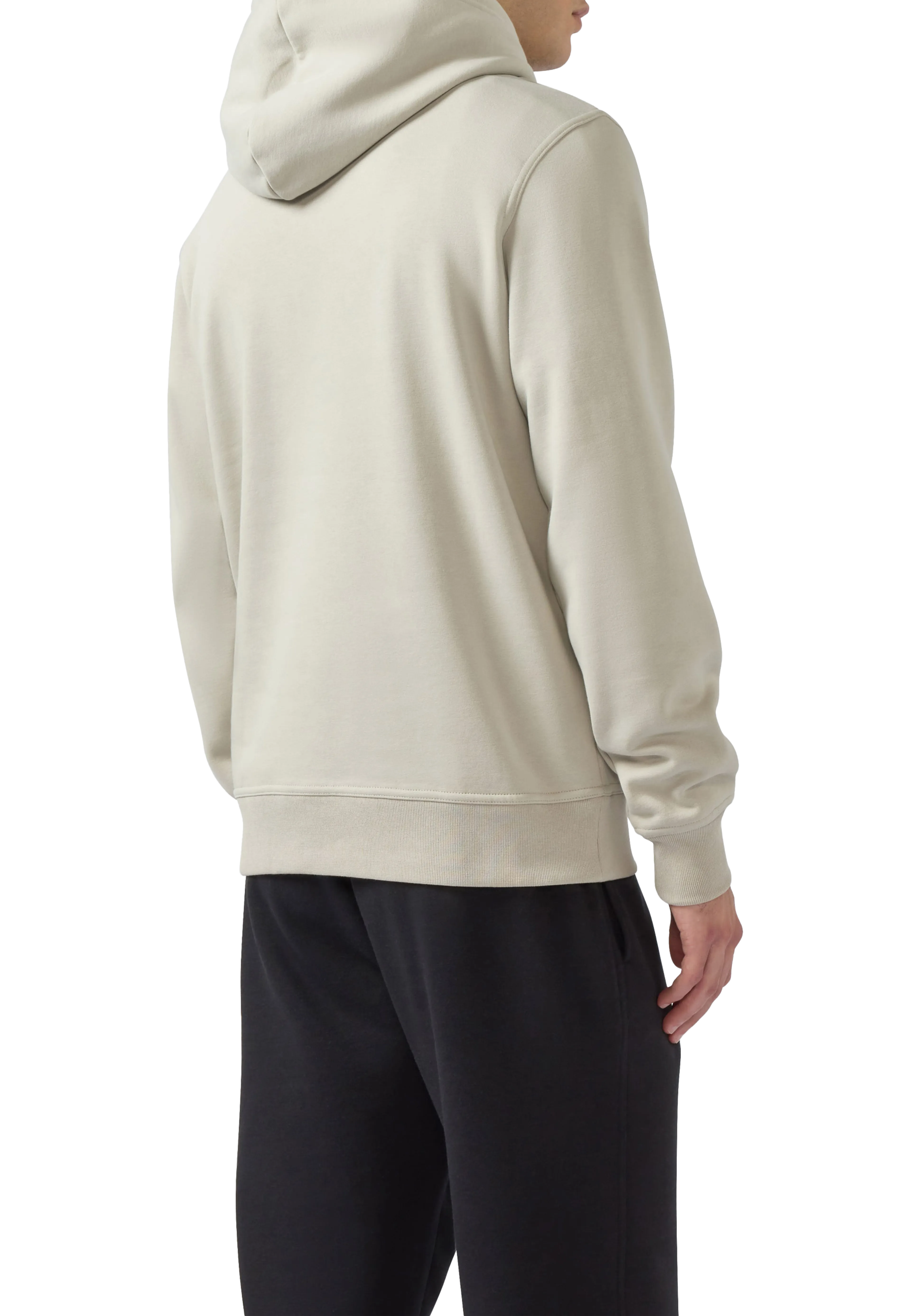 Hooded Sweatshirt small contrast logo mens