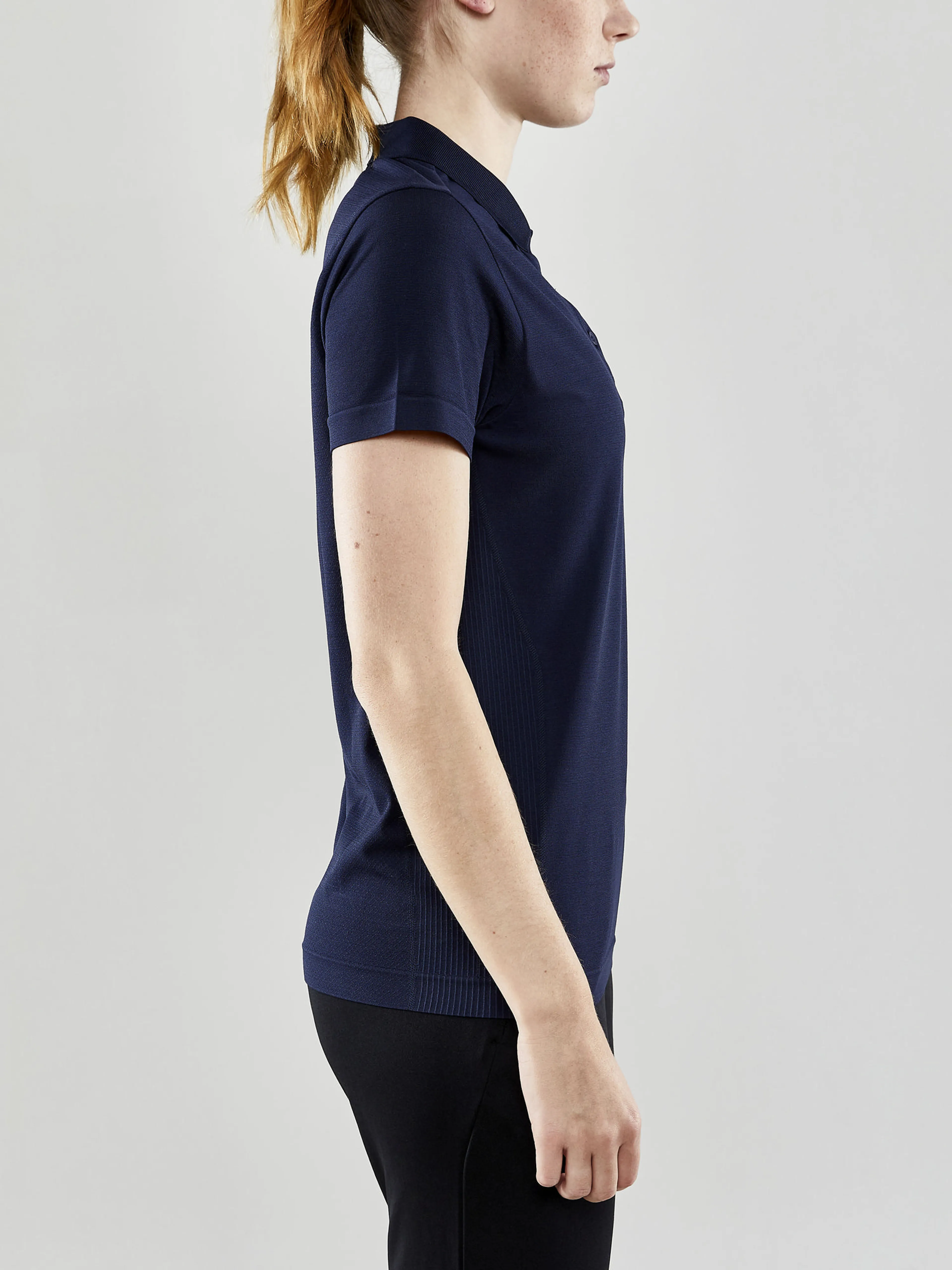 Adv Seamless Polo Shirt W Adv Seamless Polo Shirt W