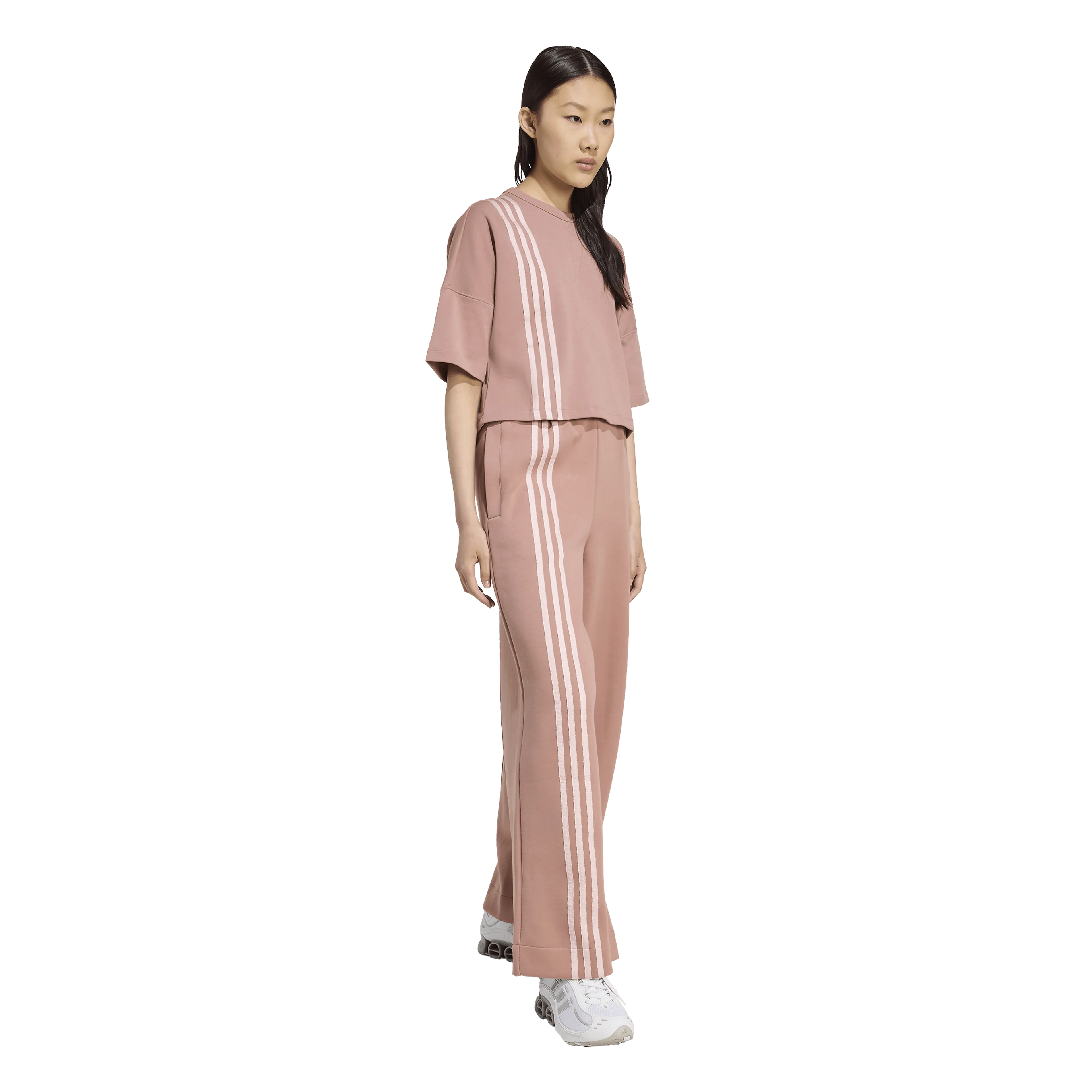 Off Placed 3-Stripes Wide Pant Dame