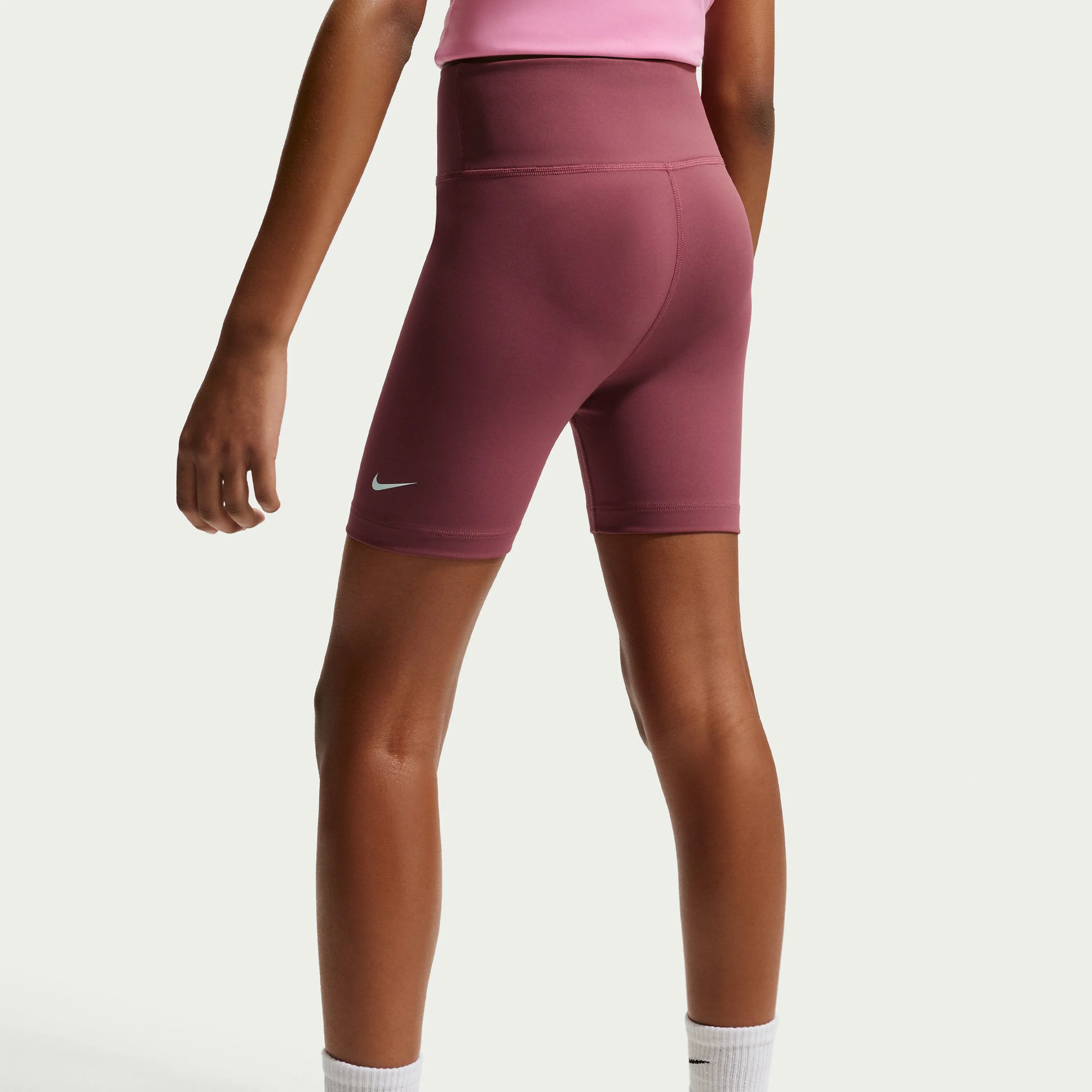 One Big Kids' (Girls') Dri-FIT 5" Biker Shorts
