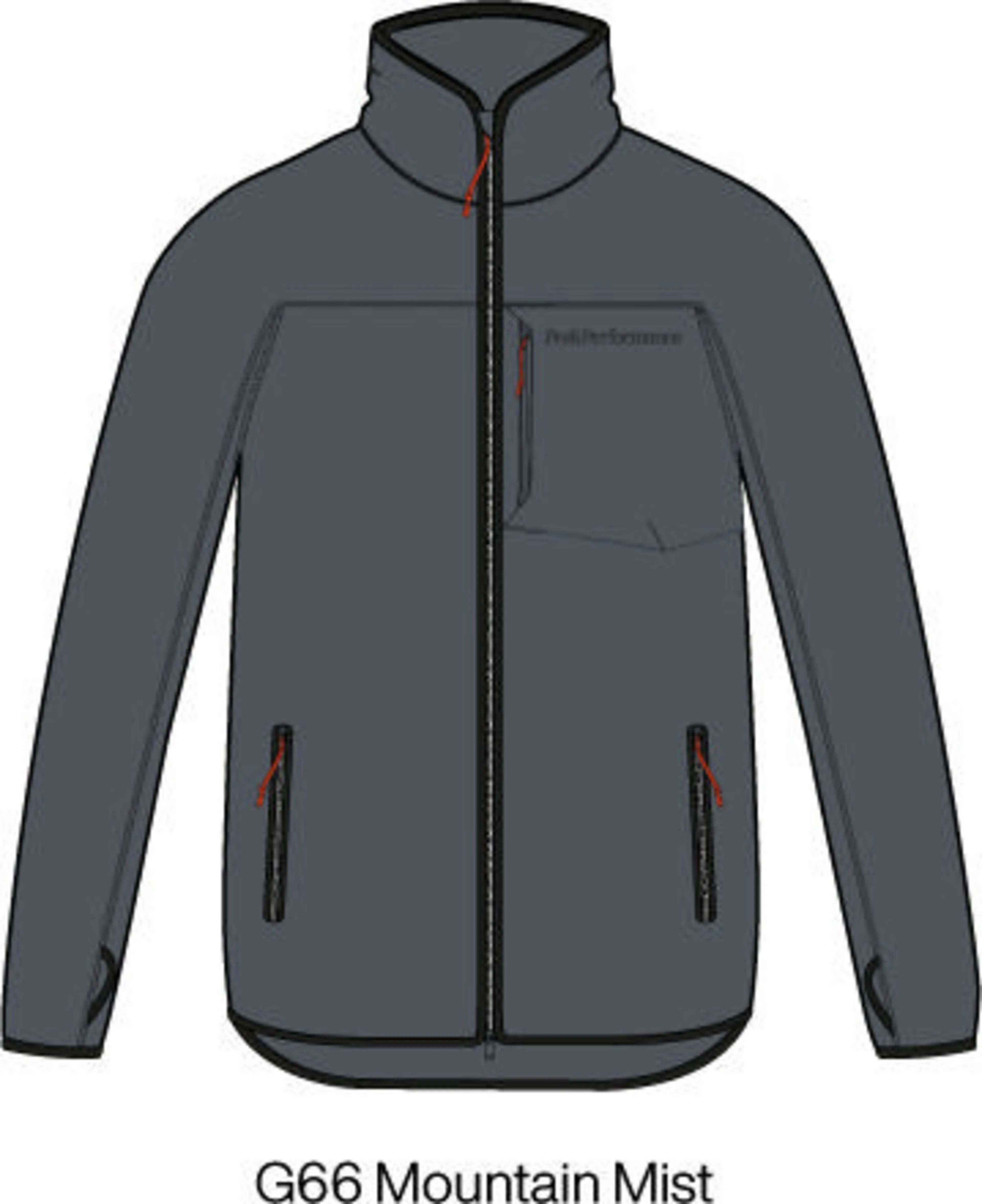 M Pile Zip Jacket