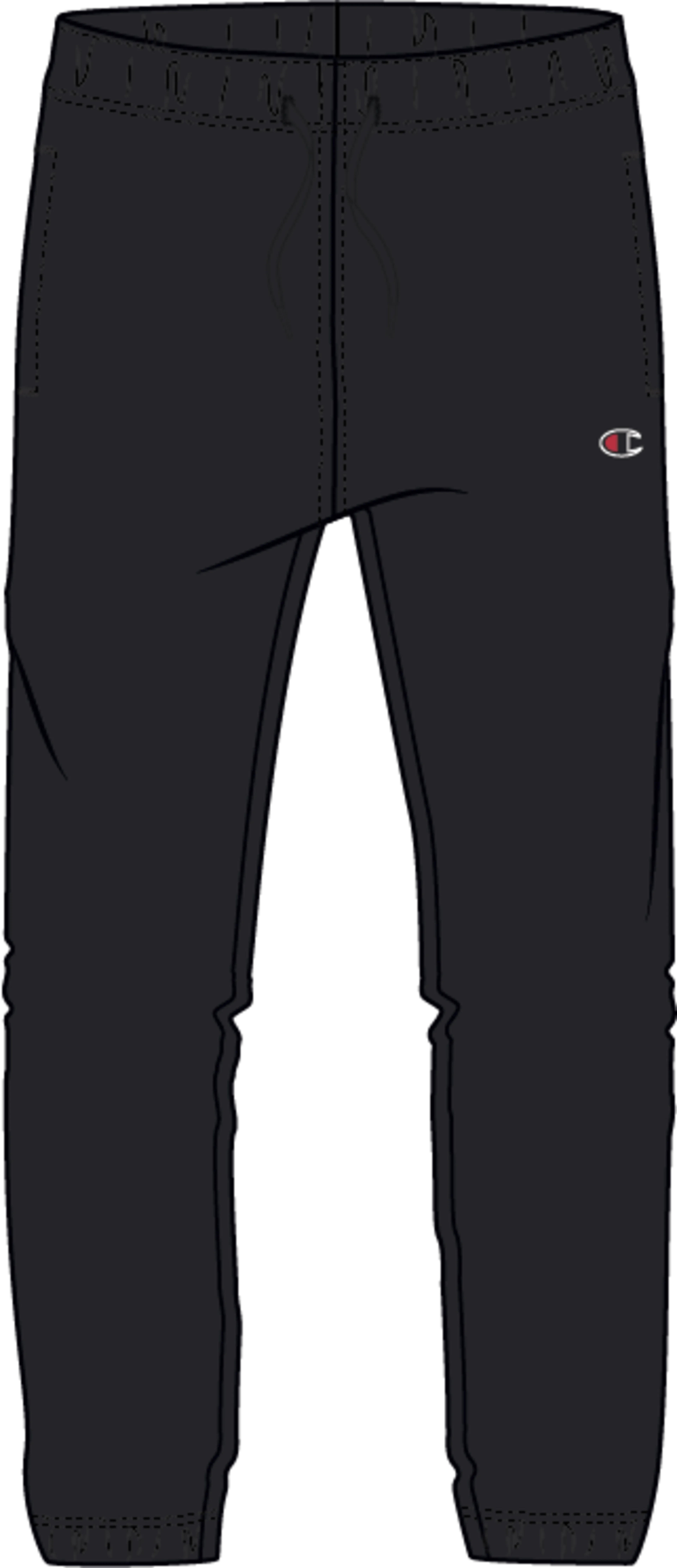 C-Logo Icons Elastic Cuff Pants