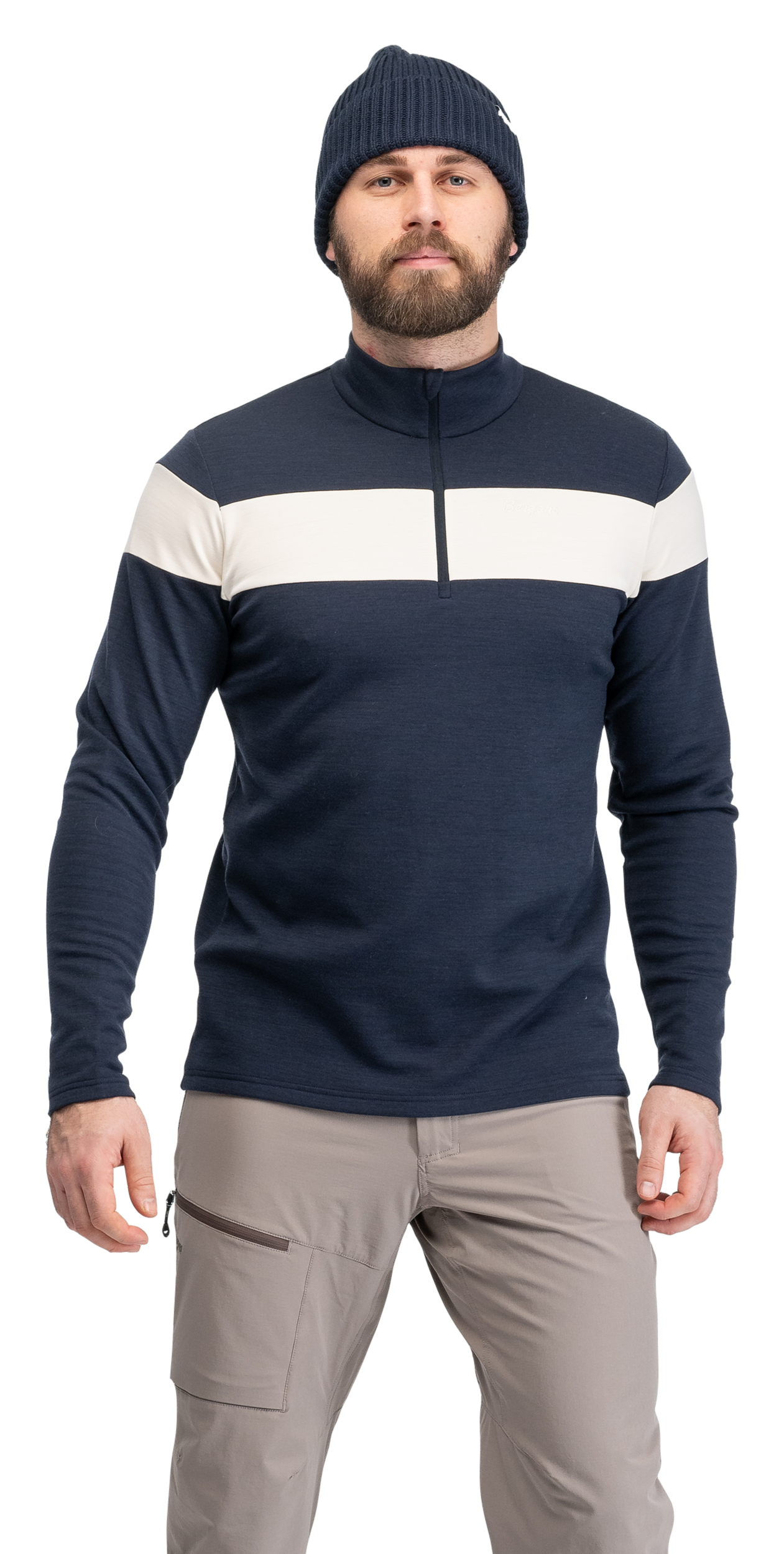 Uldal Wool Half Zip Men
