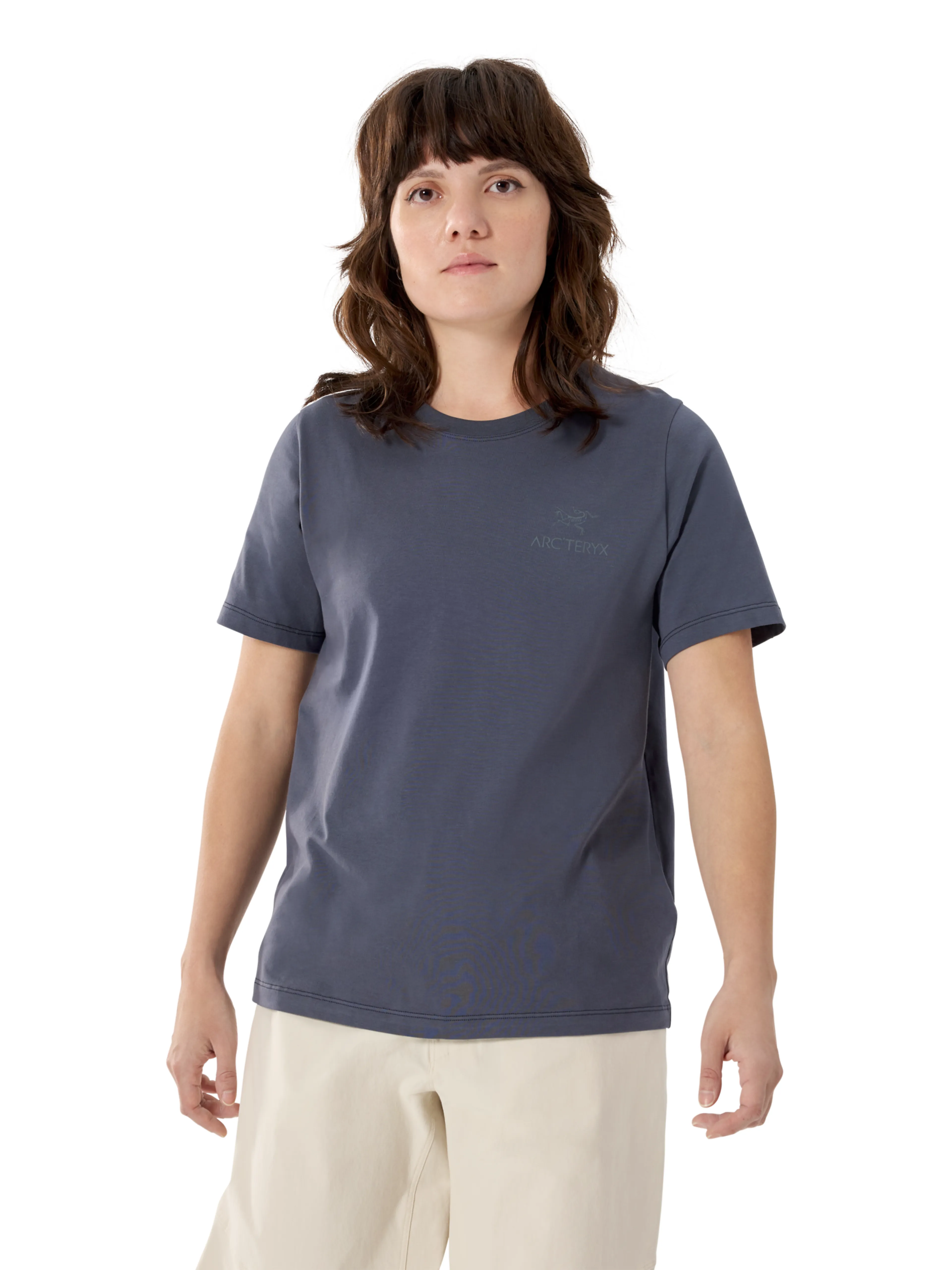 Kragg SL Cotton Emblem Crew SS W