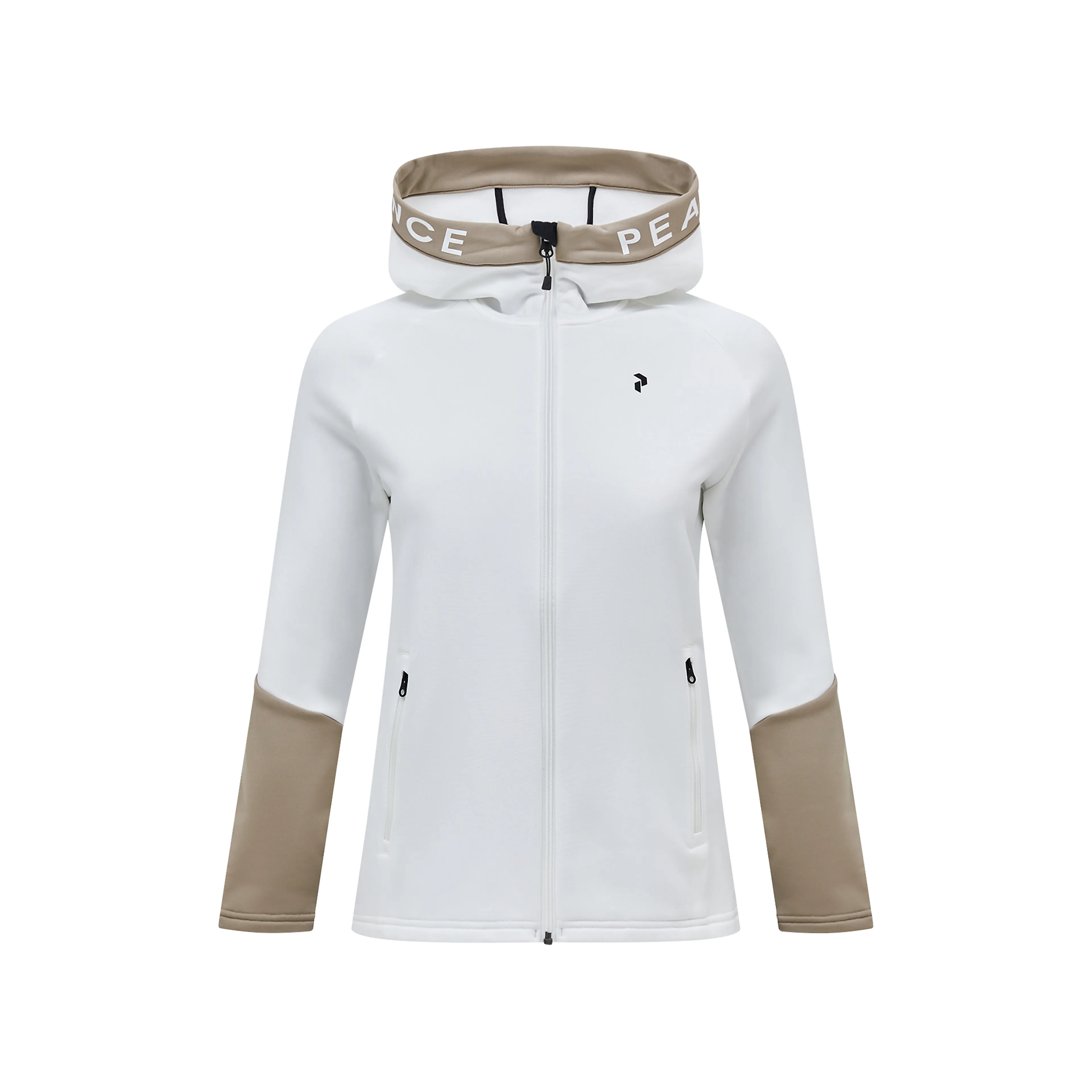 W Rider Mid Zip Hood