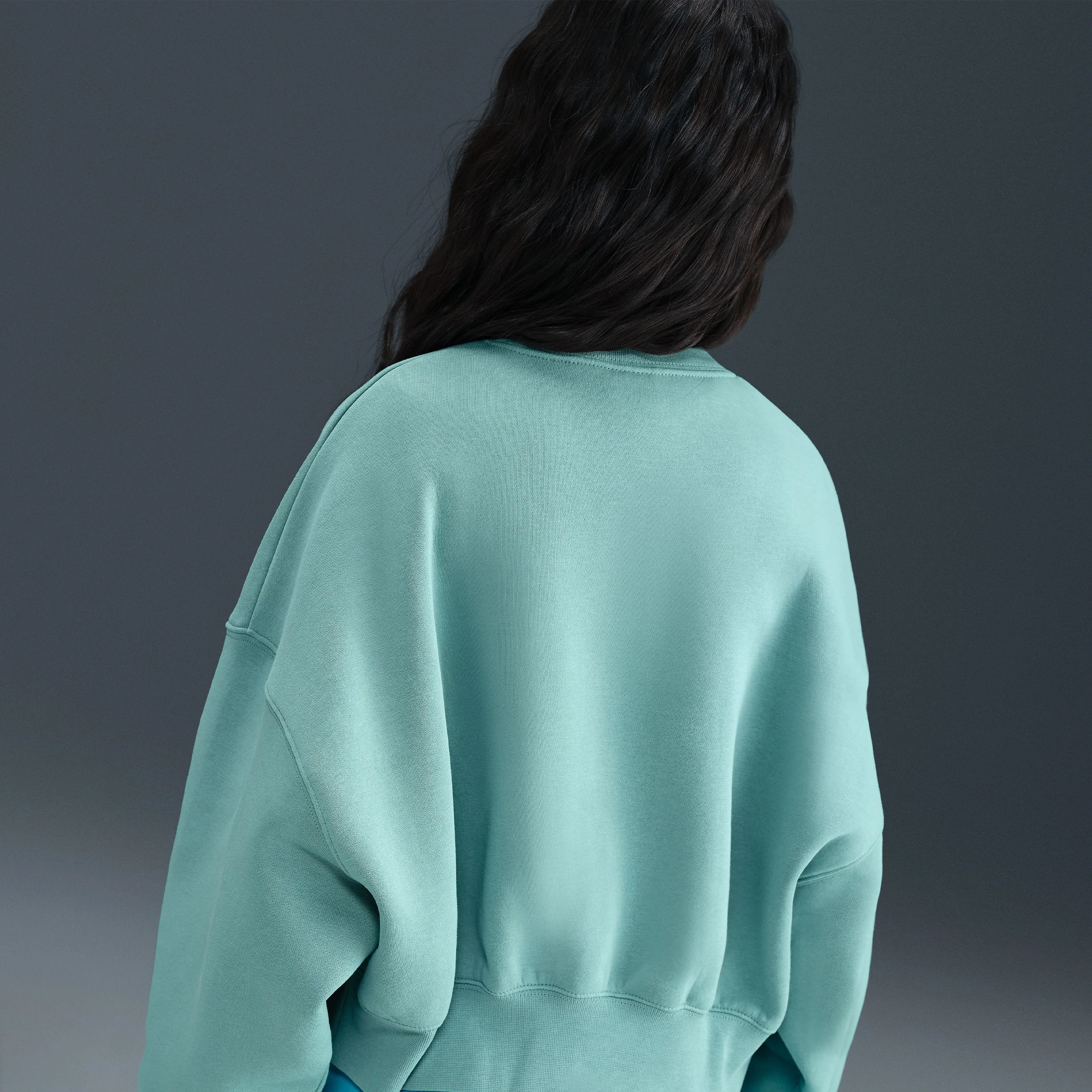 Big Kids' (Girls') Cropped Fleece Sweatshirt