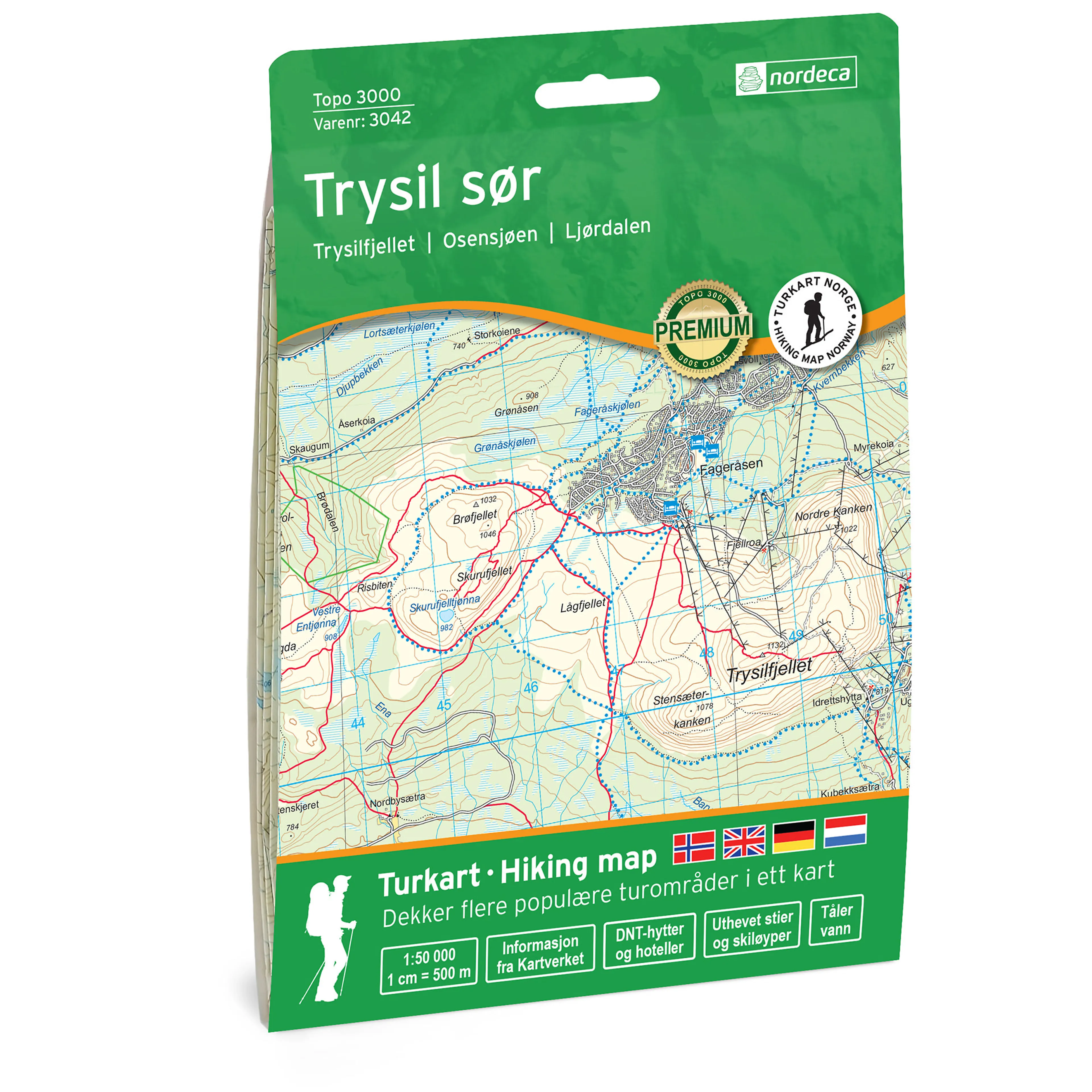 TRYSIL SØR 1:50 000 TRYSIL SØR 1:50 000