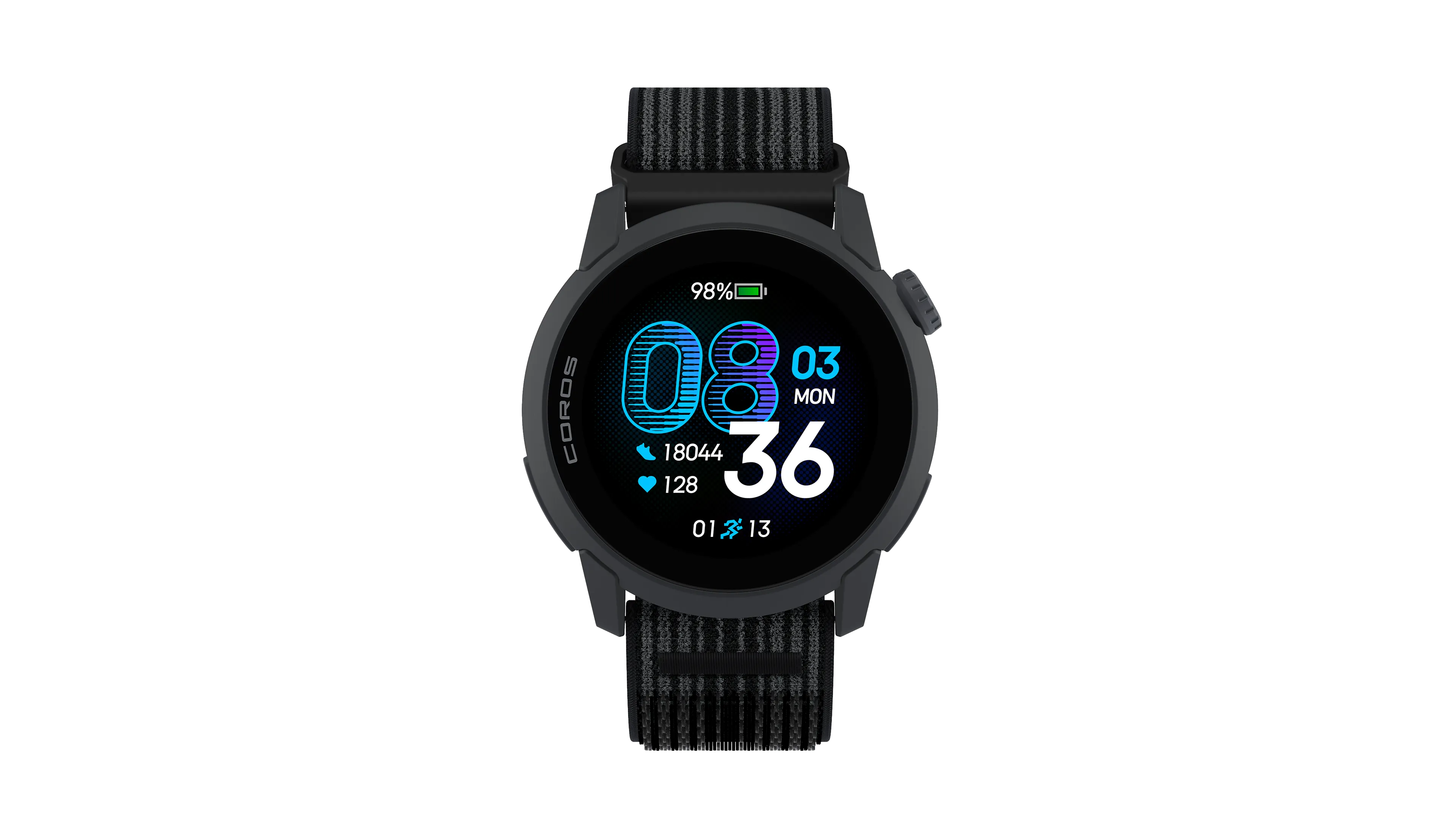 WATCH PACE 4 Nylon Black