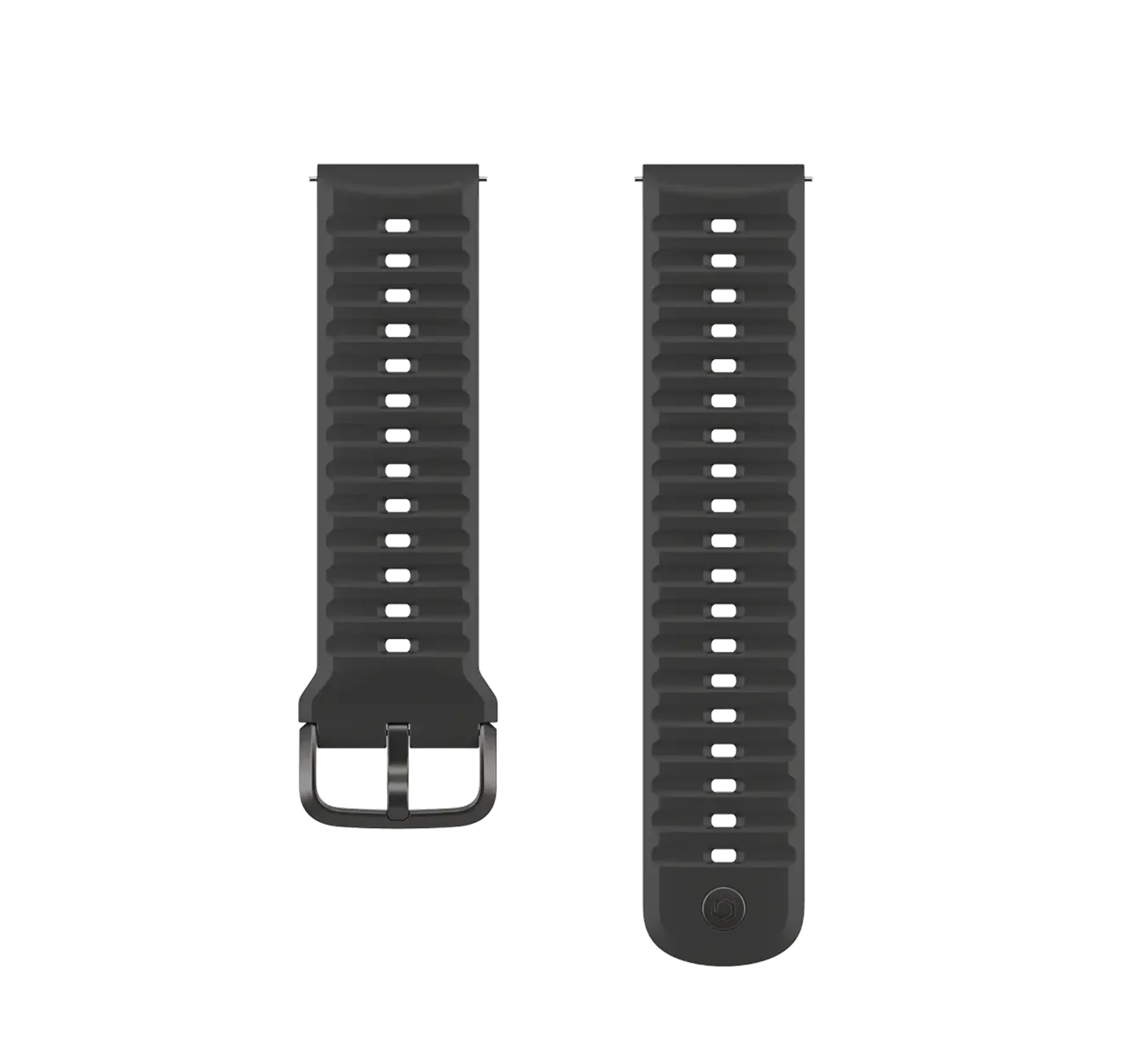 COROS ACC APEX 4 24mm Silicone Band Black