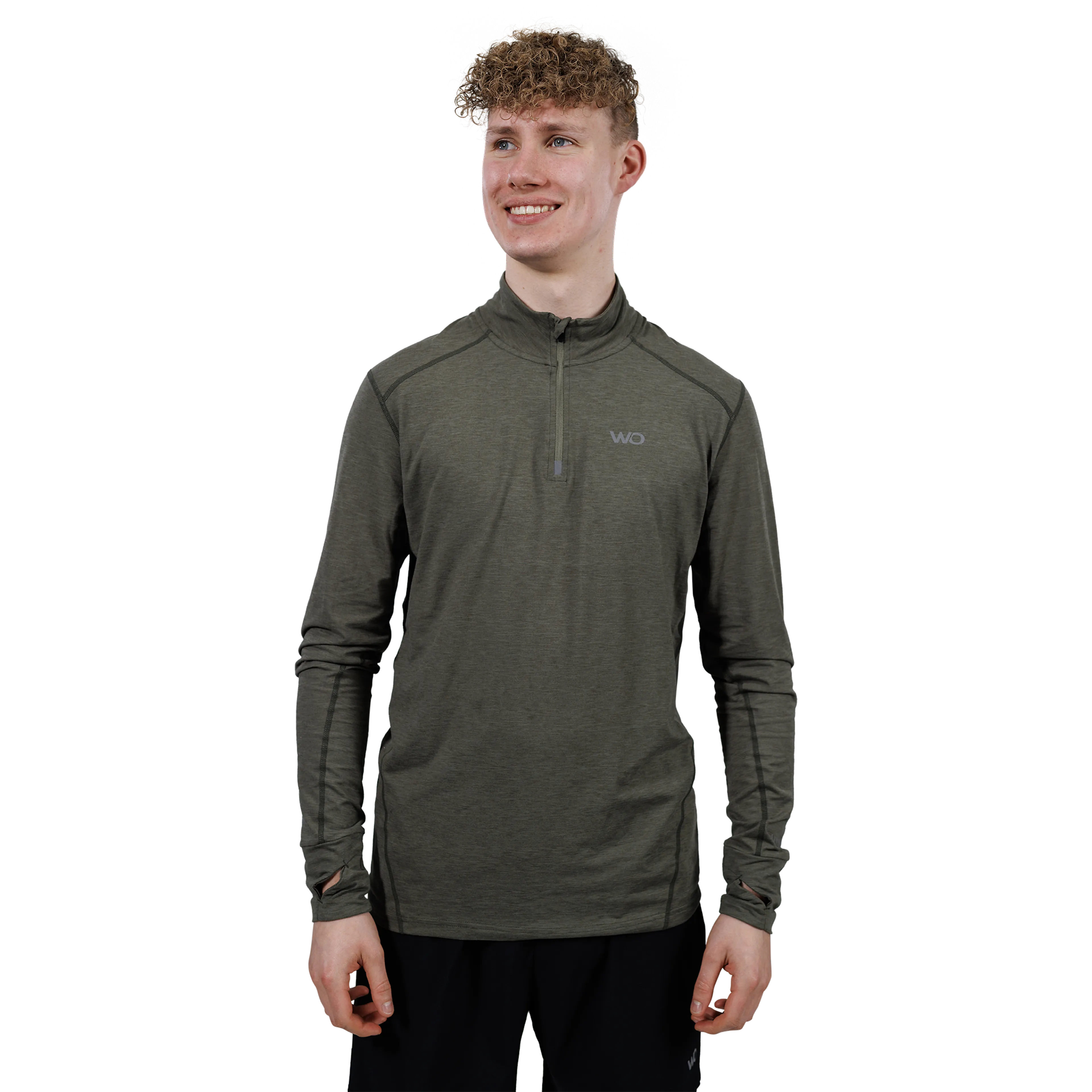 Hillon Melange Midlayer Herre