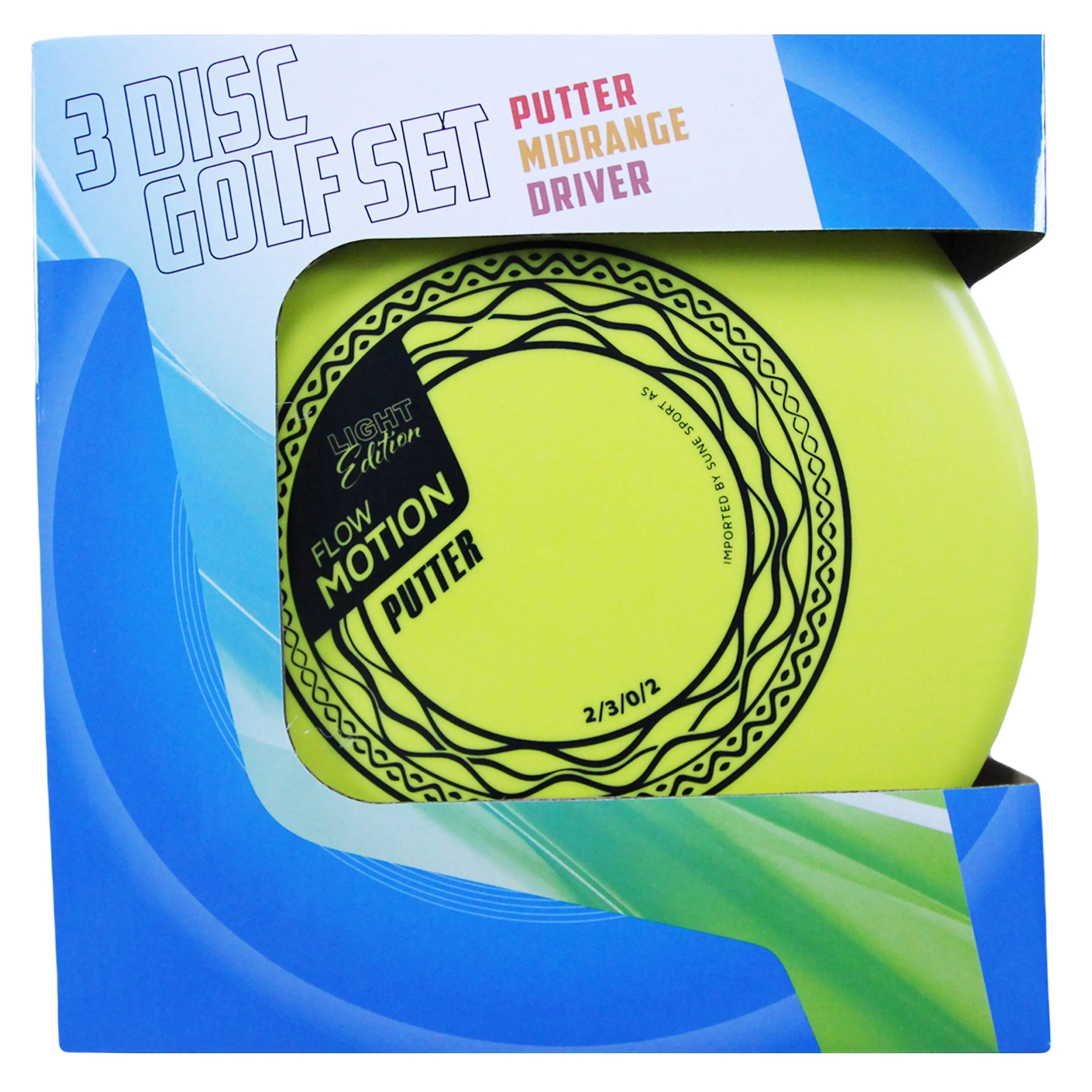Disc Golf Starter Set Basic 3 pack frisbeegolf
