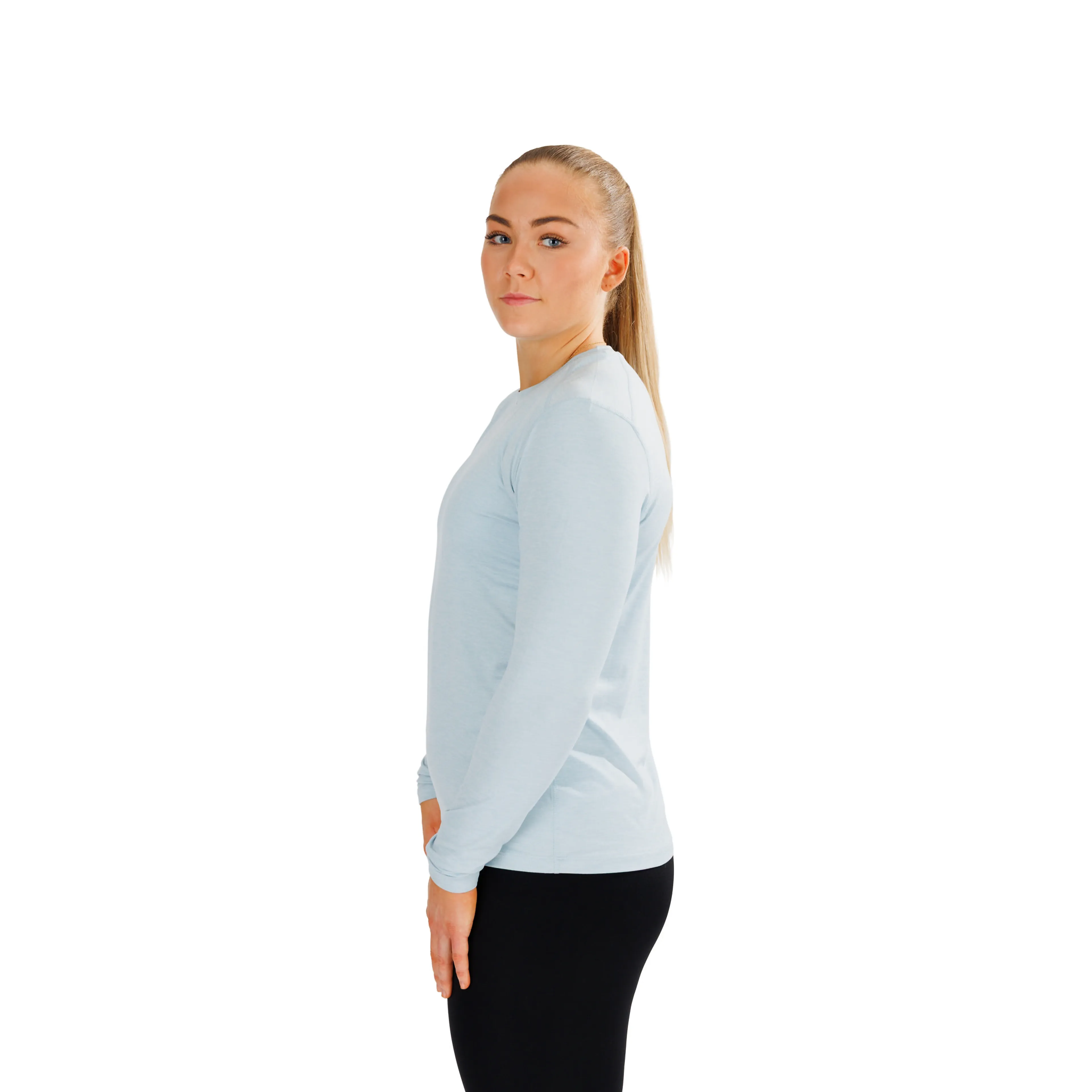 Sapporo W Melange L-S Tee