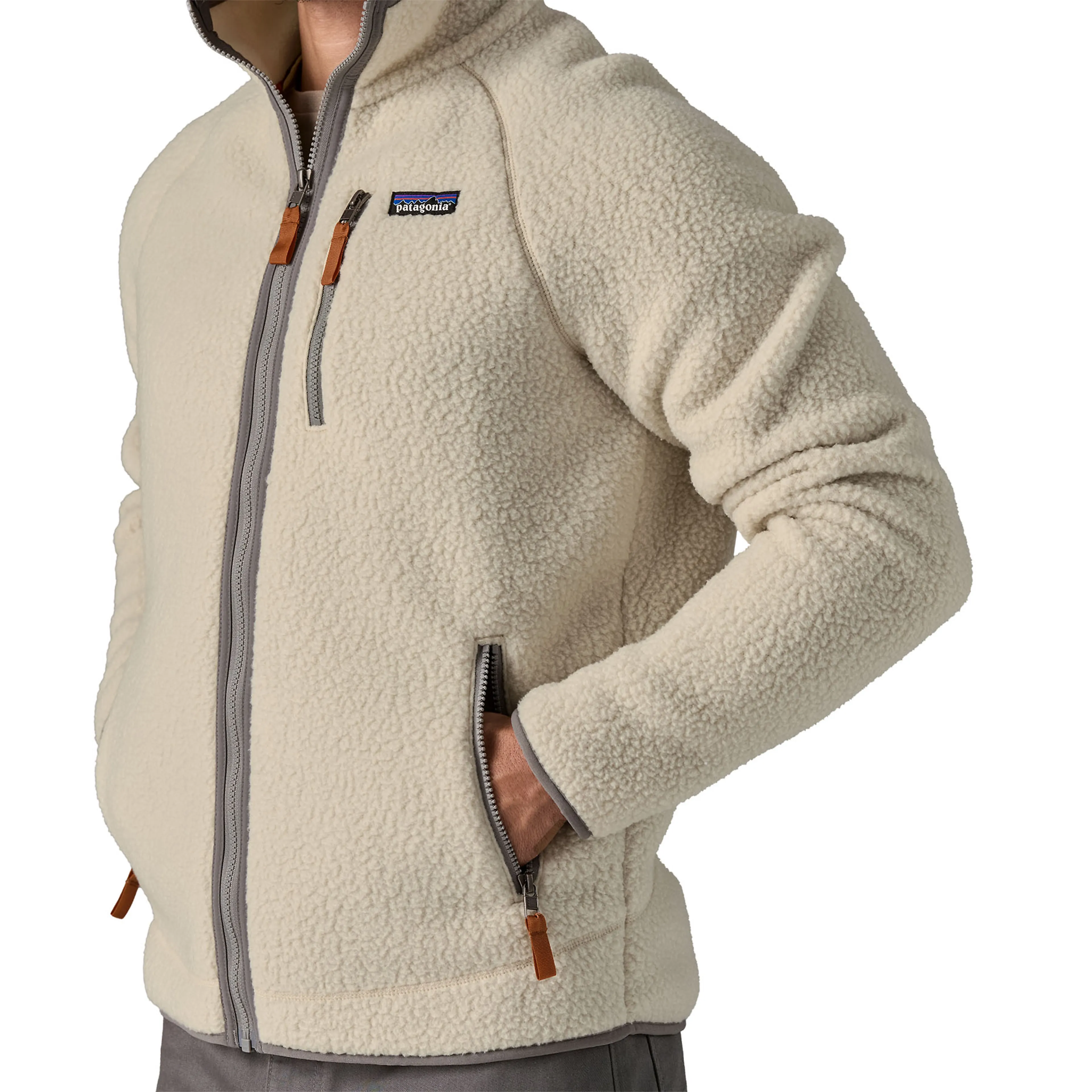 Retro Fleece Jakke herre