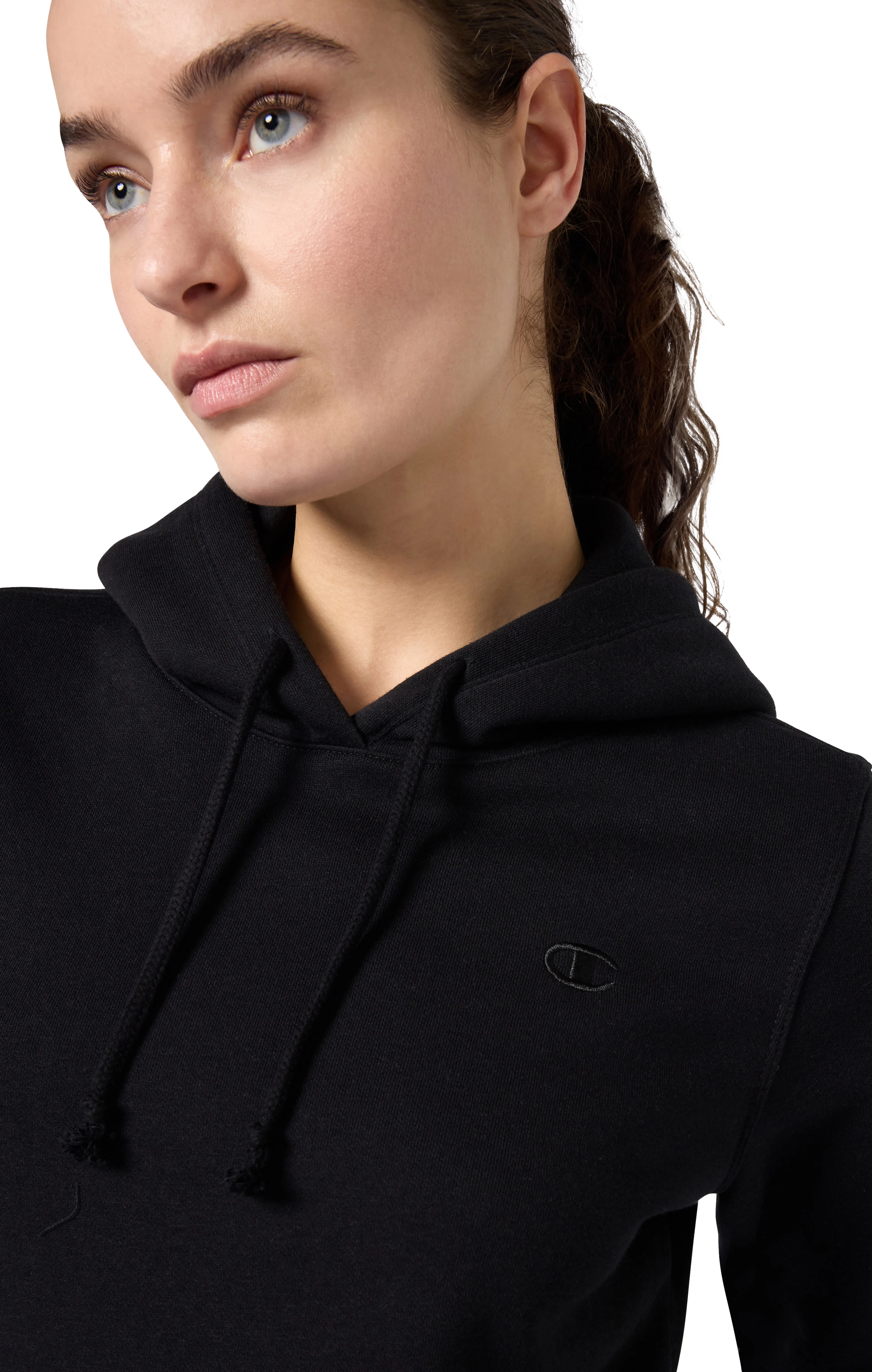 Hooded Sweatshirt tonal logo womens