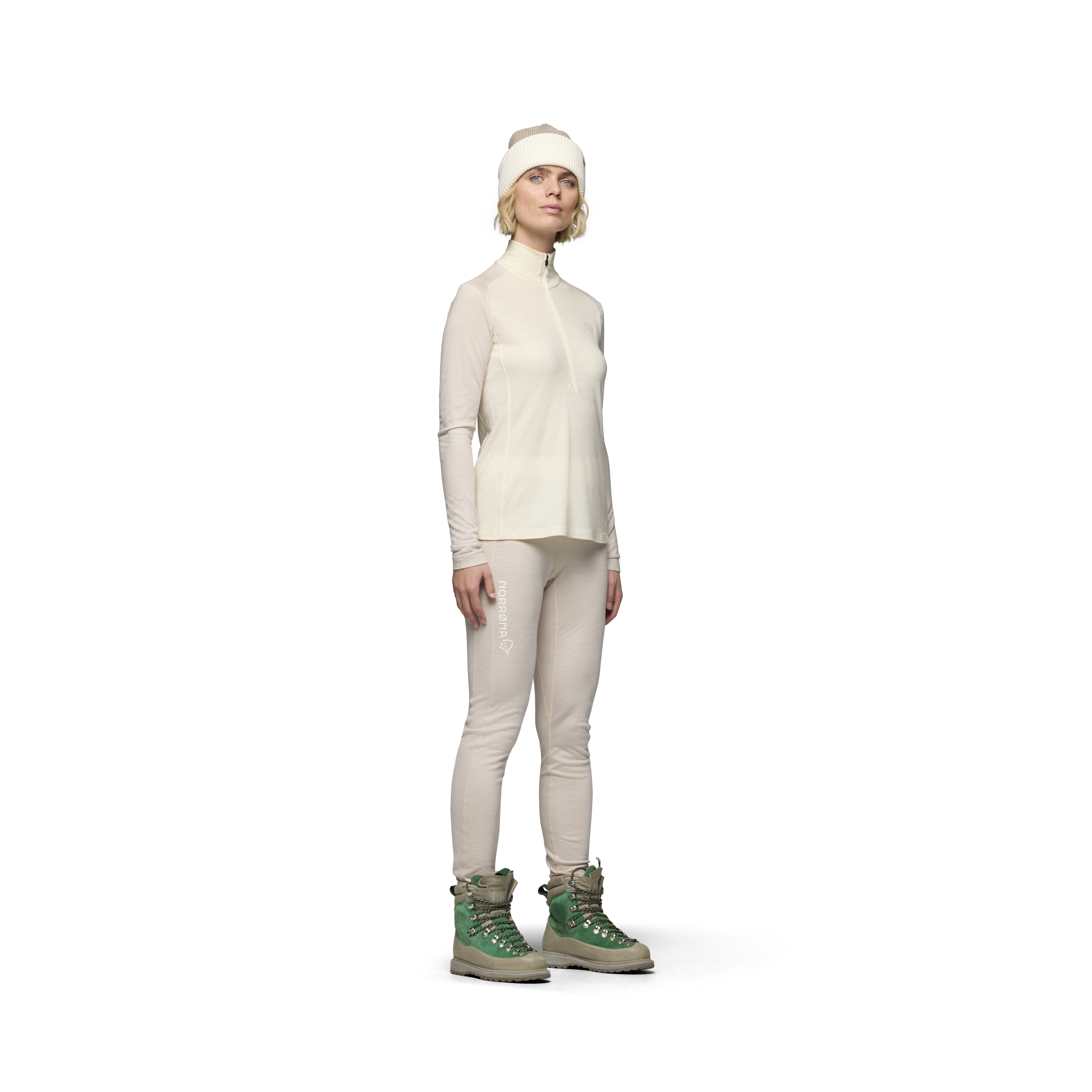 femund pureUll Zip Neck W's