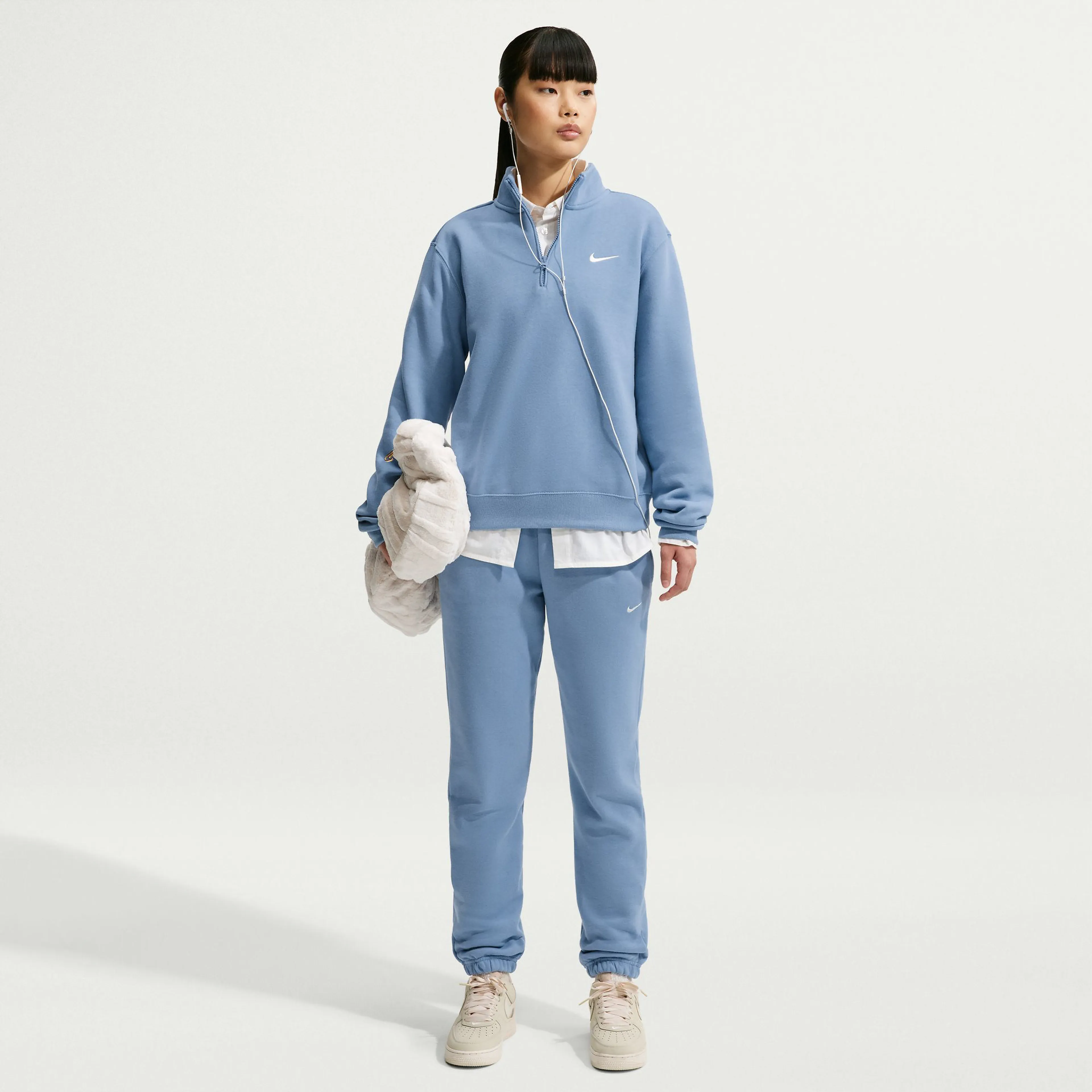 Studio Fleece Medium Weight Women's Mid-Rise Cuffed Pants