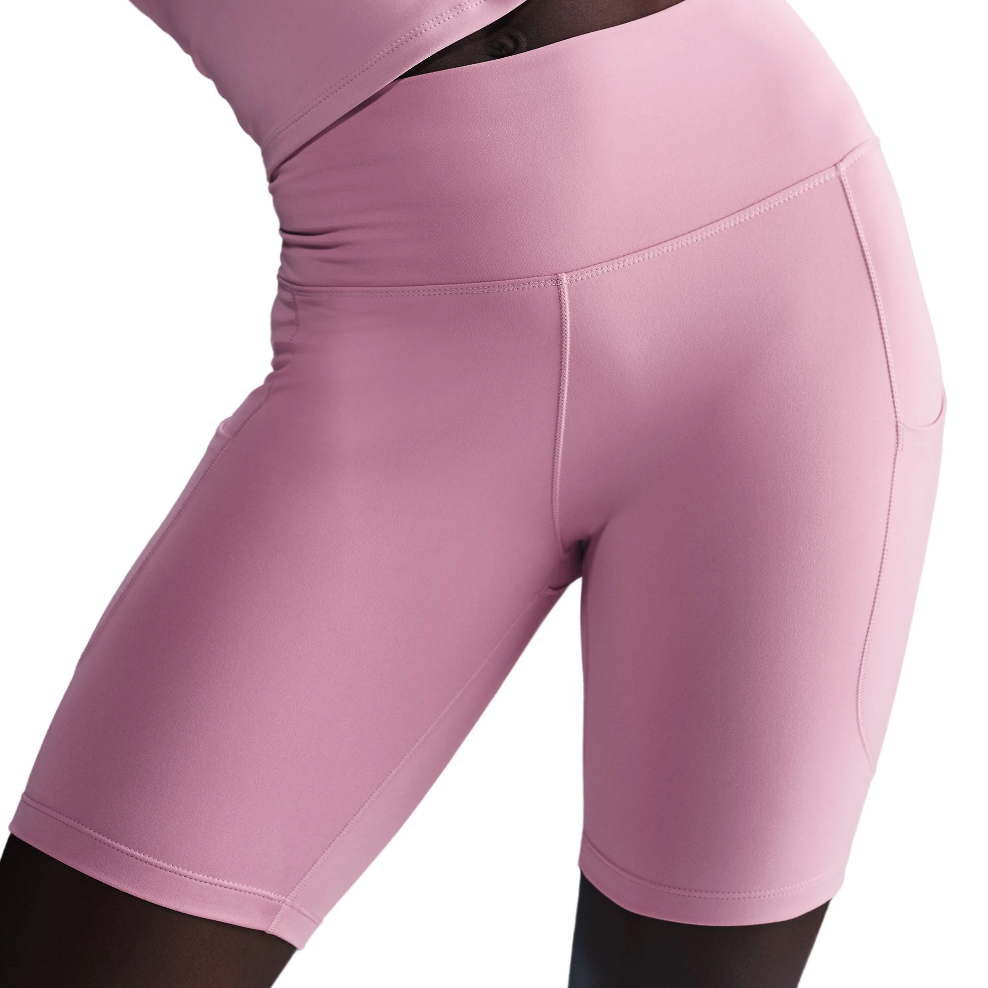 One Women's High-Waisted 8" Biker Shorts