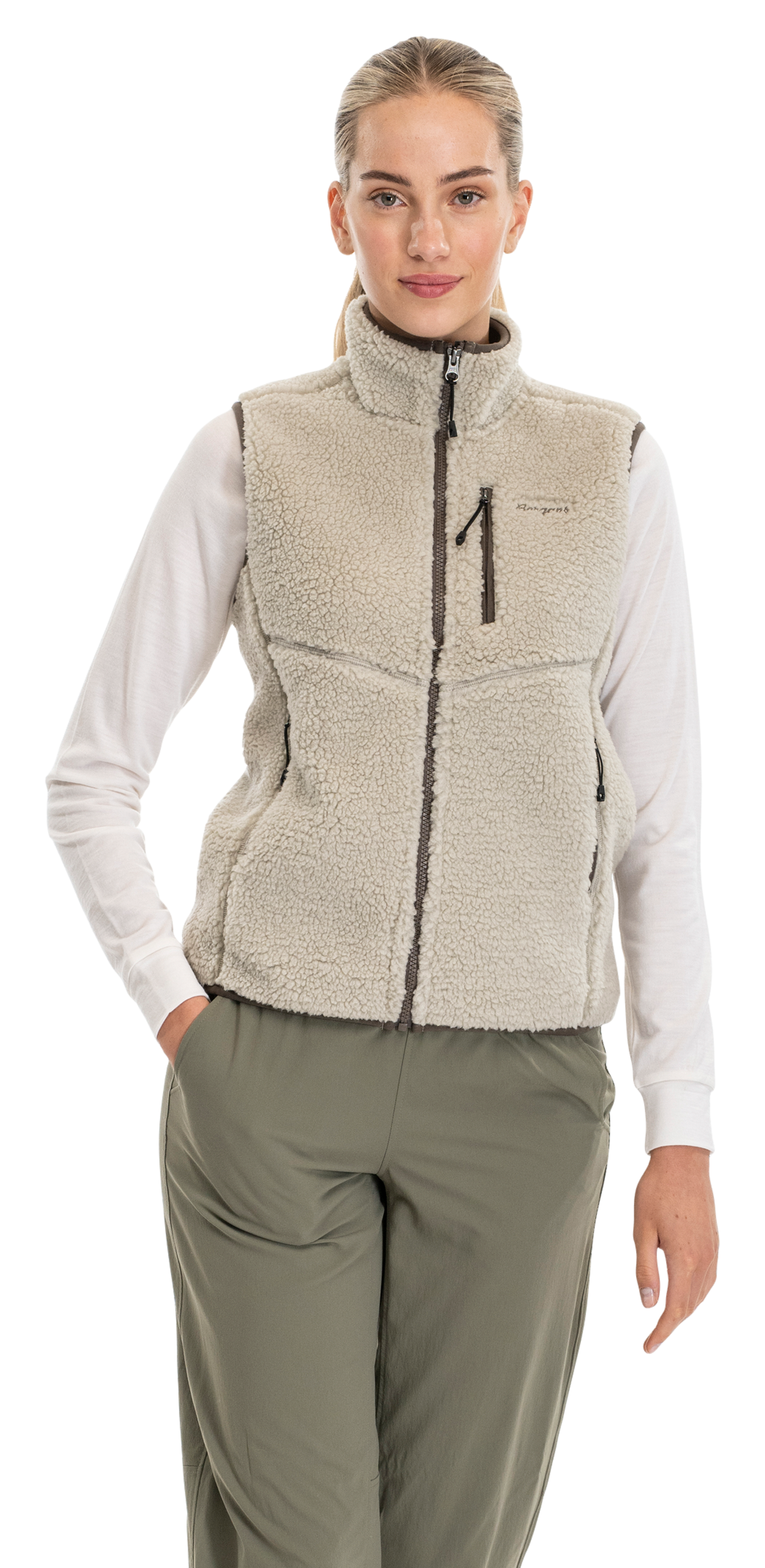 Lunnan Pile Fleece Vest Women