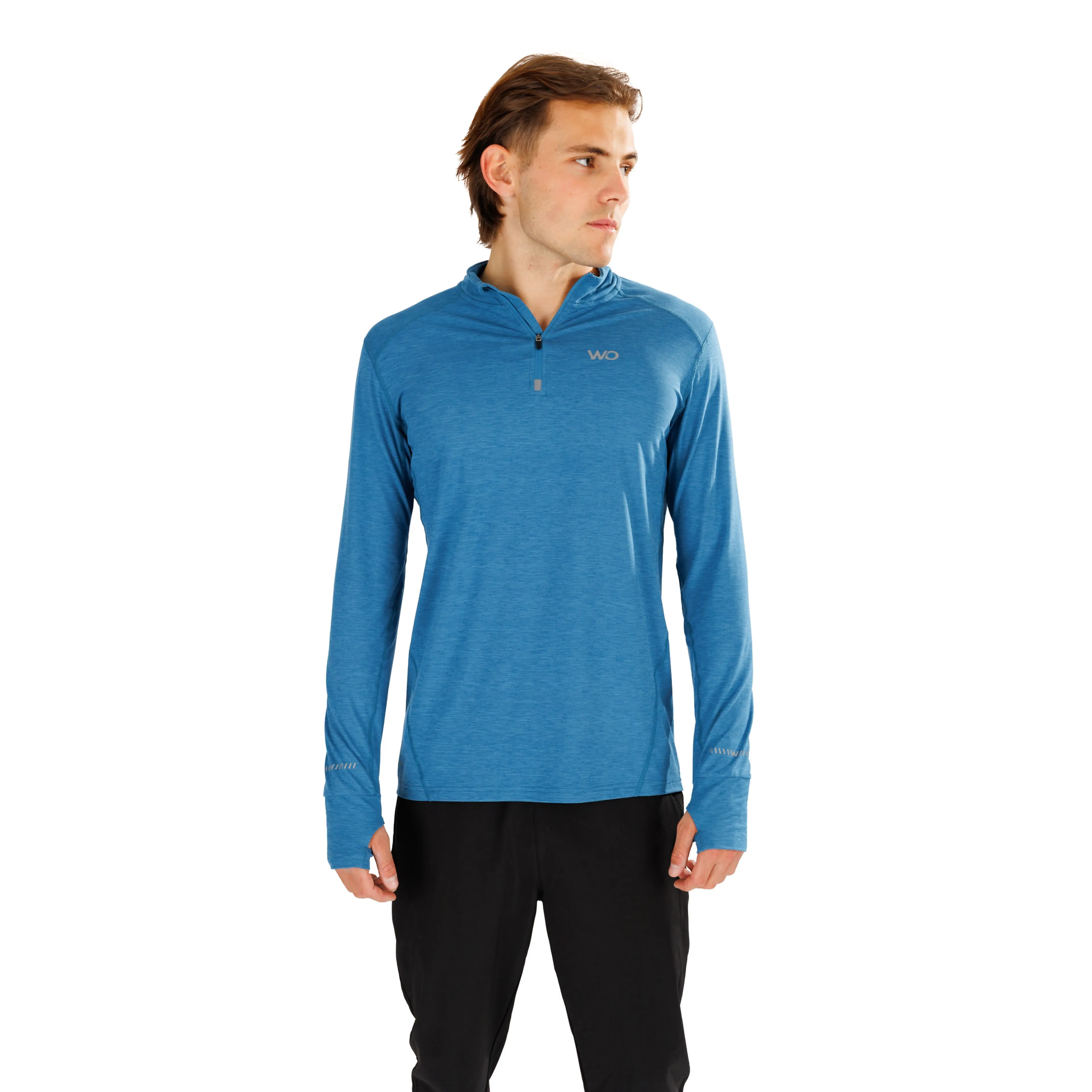Hillon Melange Midlayer Herre