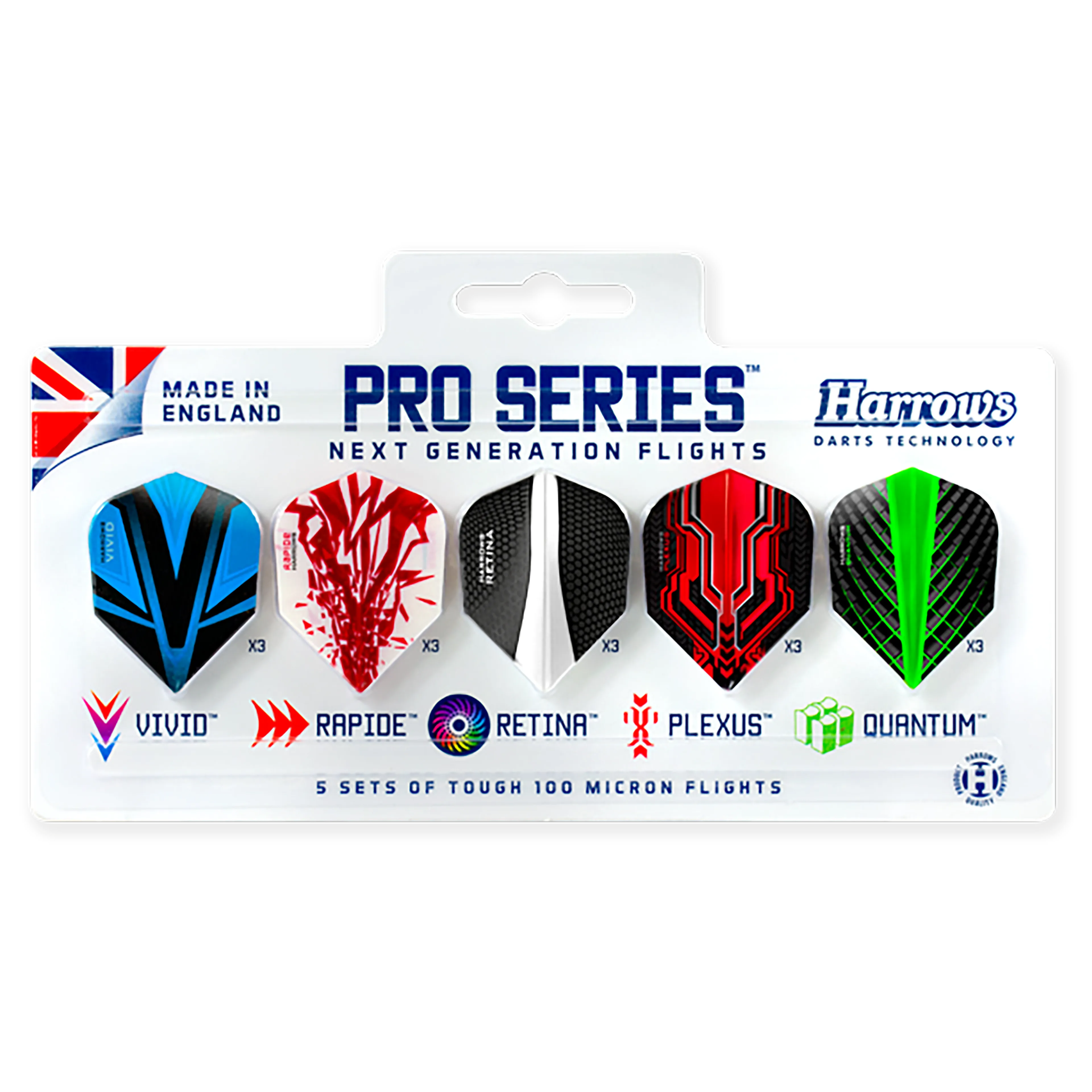 Dart Flights Pro Series 5 Sets 15 Pcs