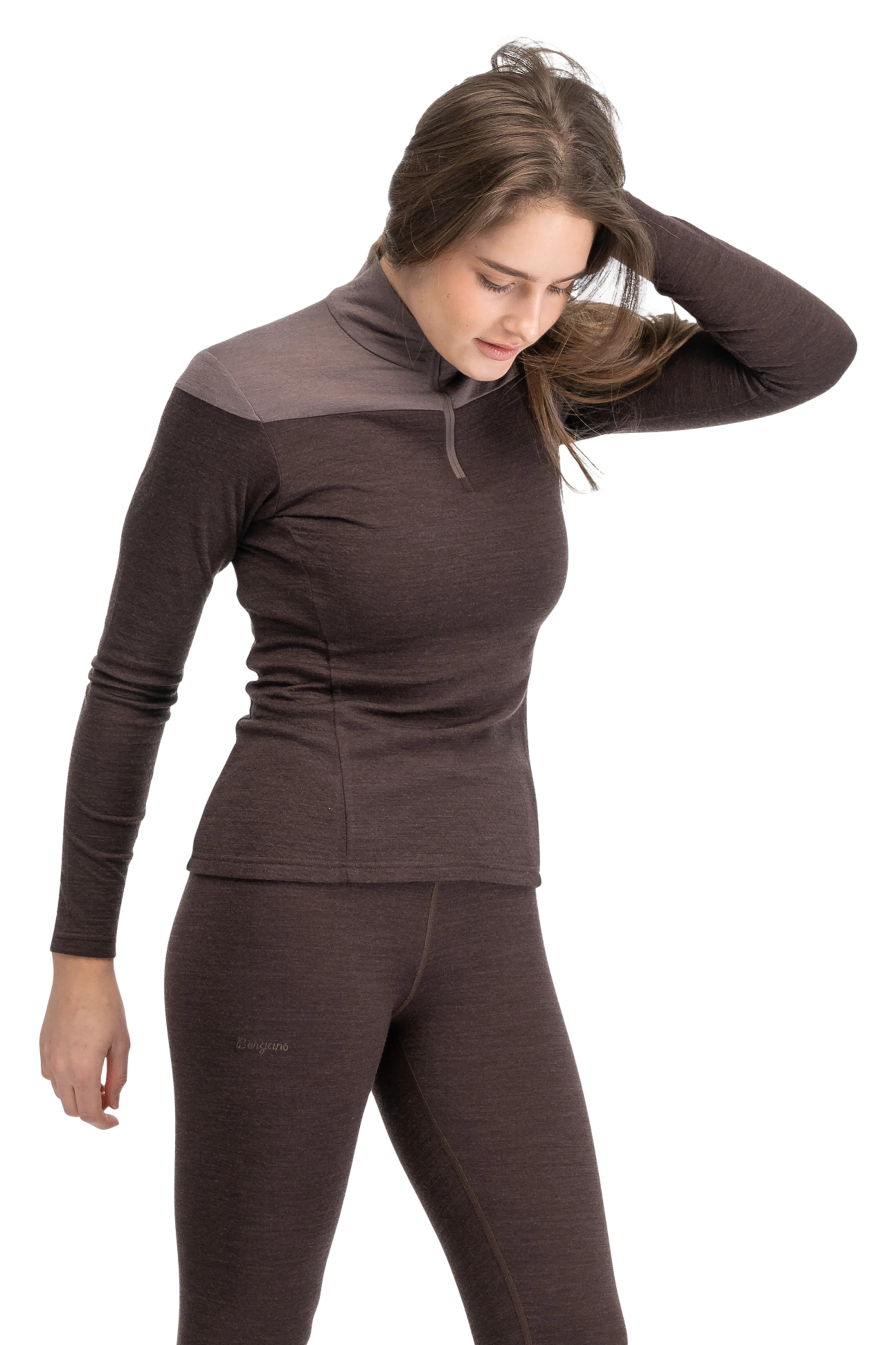 Inner:Dual Merino Half Zip Women
