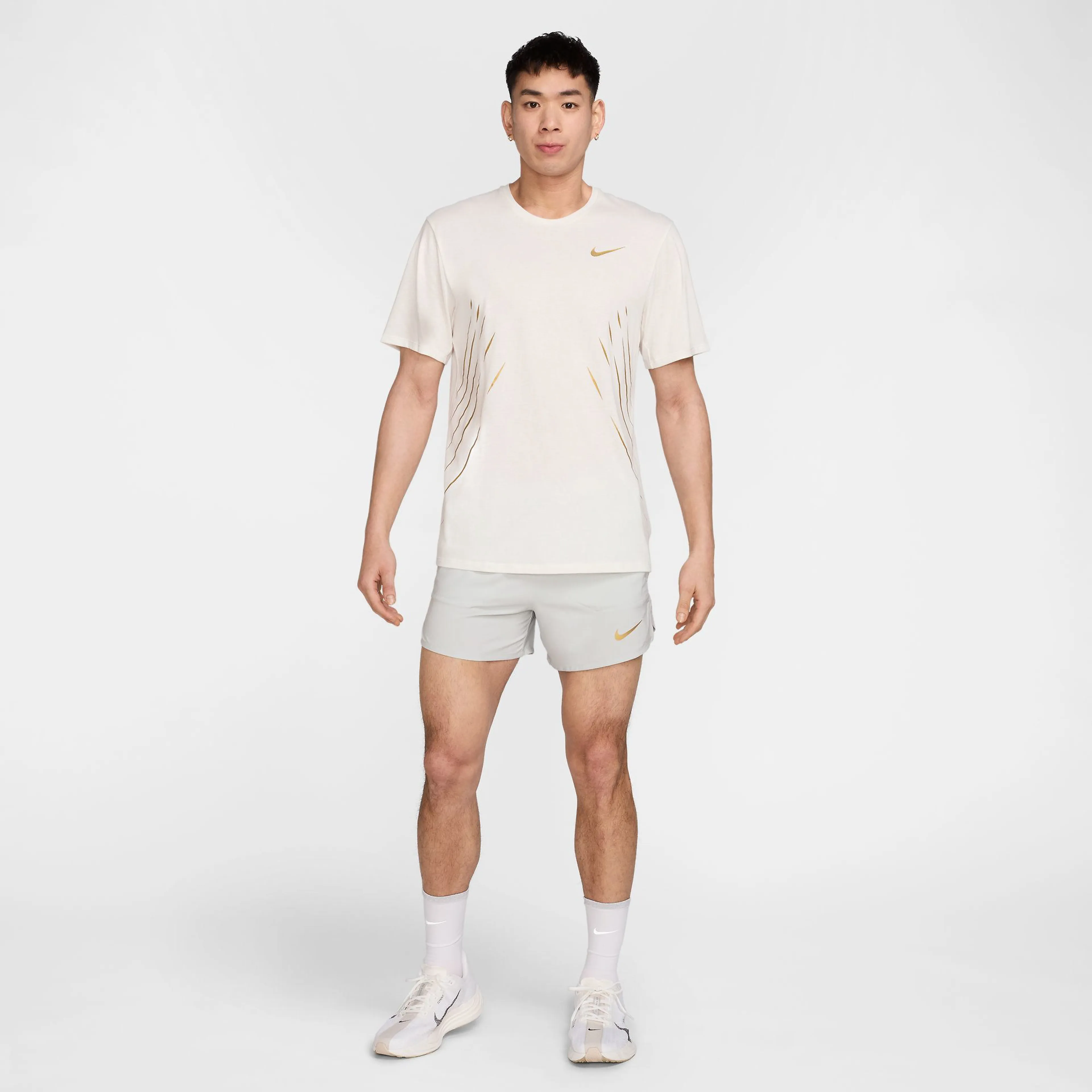 x Jakob DriFit 5" Brief-Lined Running Shorts