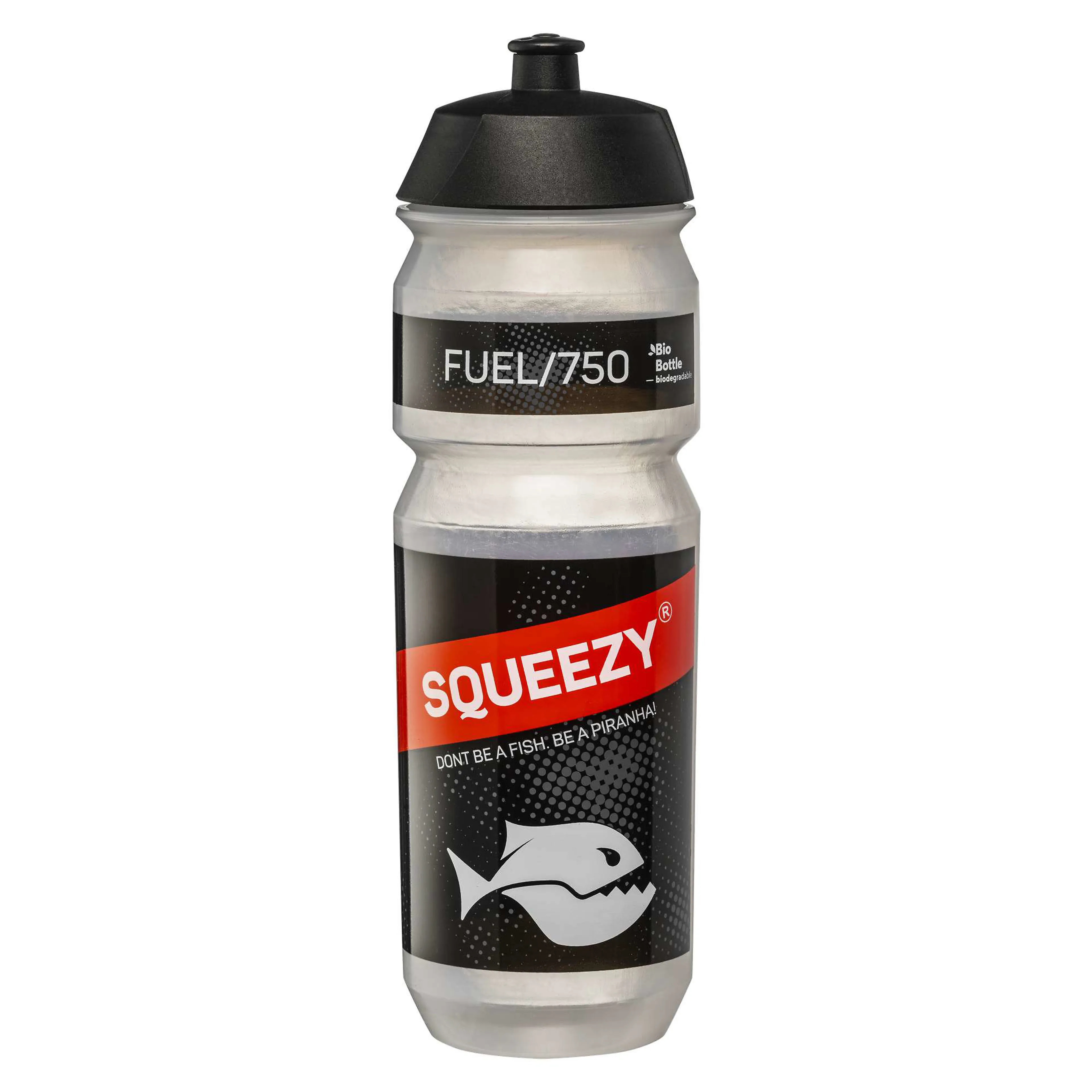 Flaske 750ml - transparent og miljøvennlig