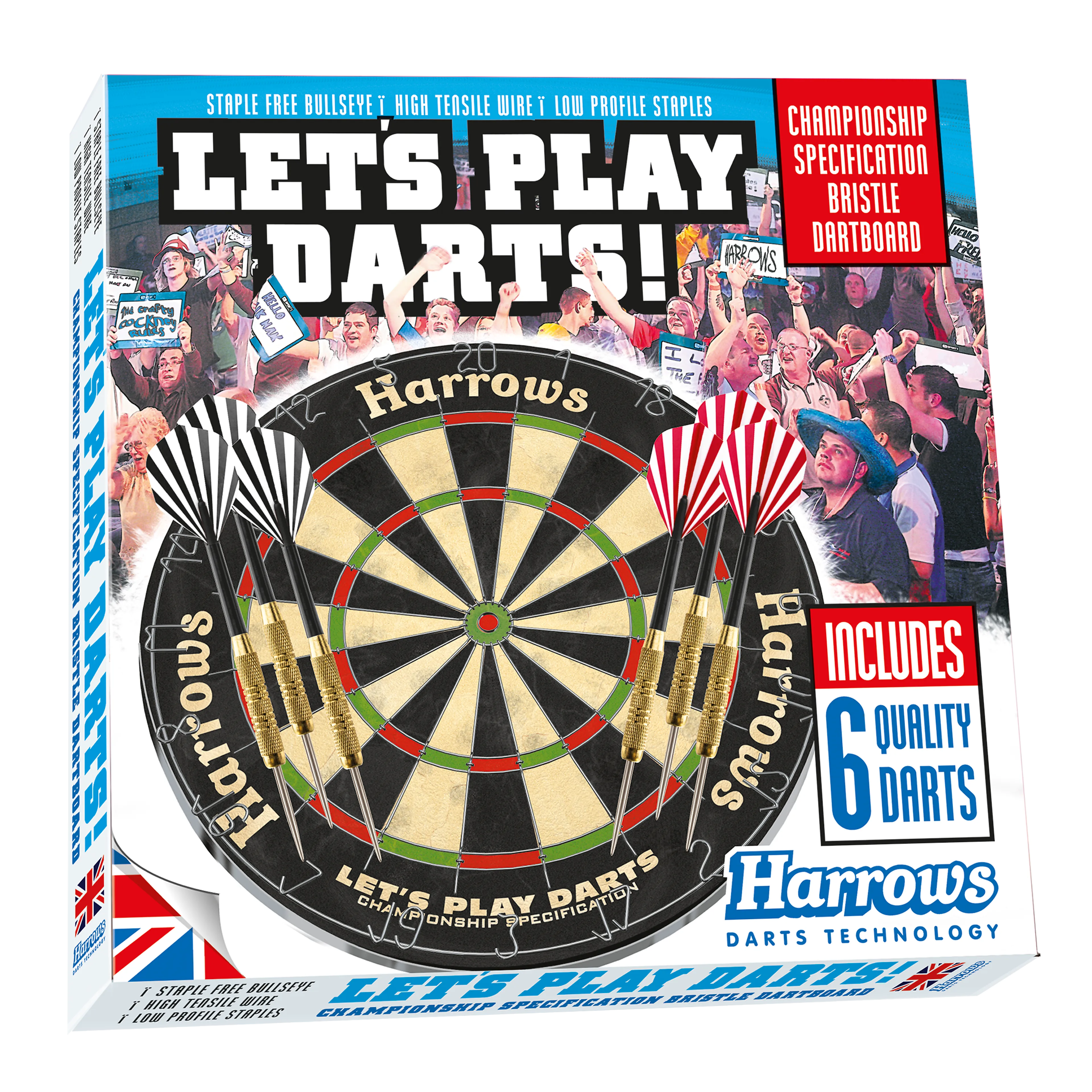 Dart Set Lets Play Darts Bristle
