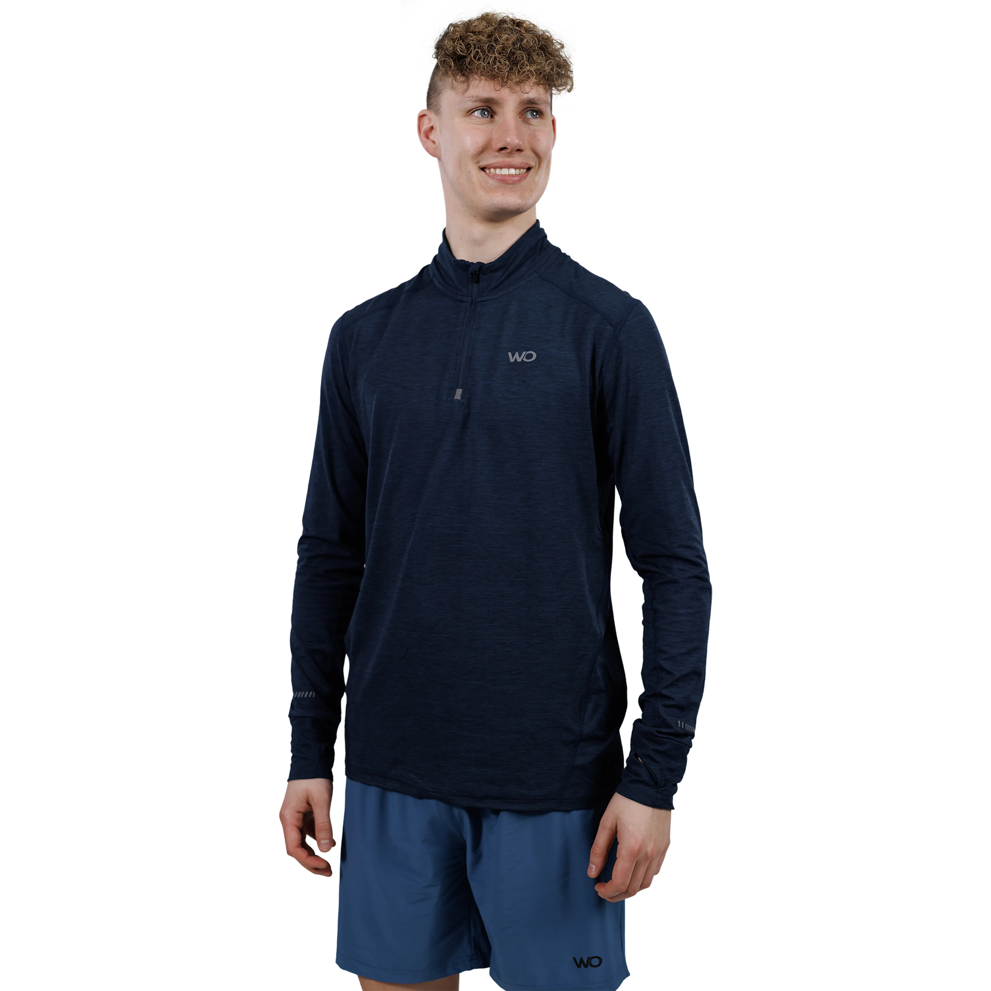 Hillon Melange Midlayer Herre