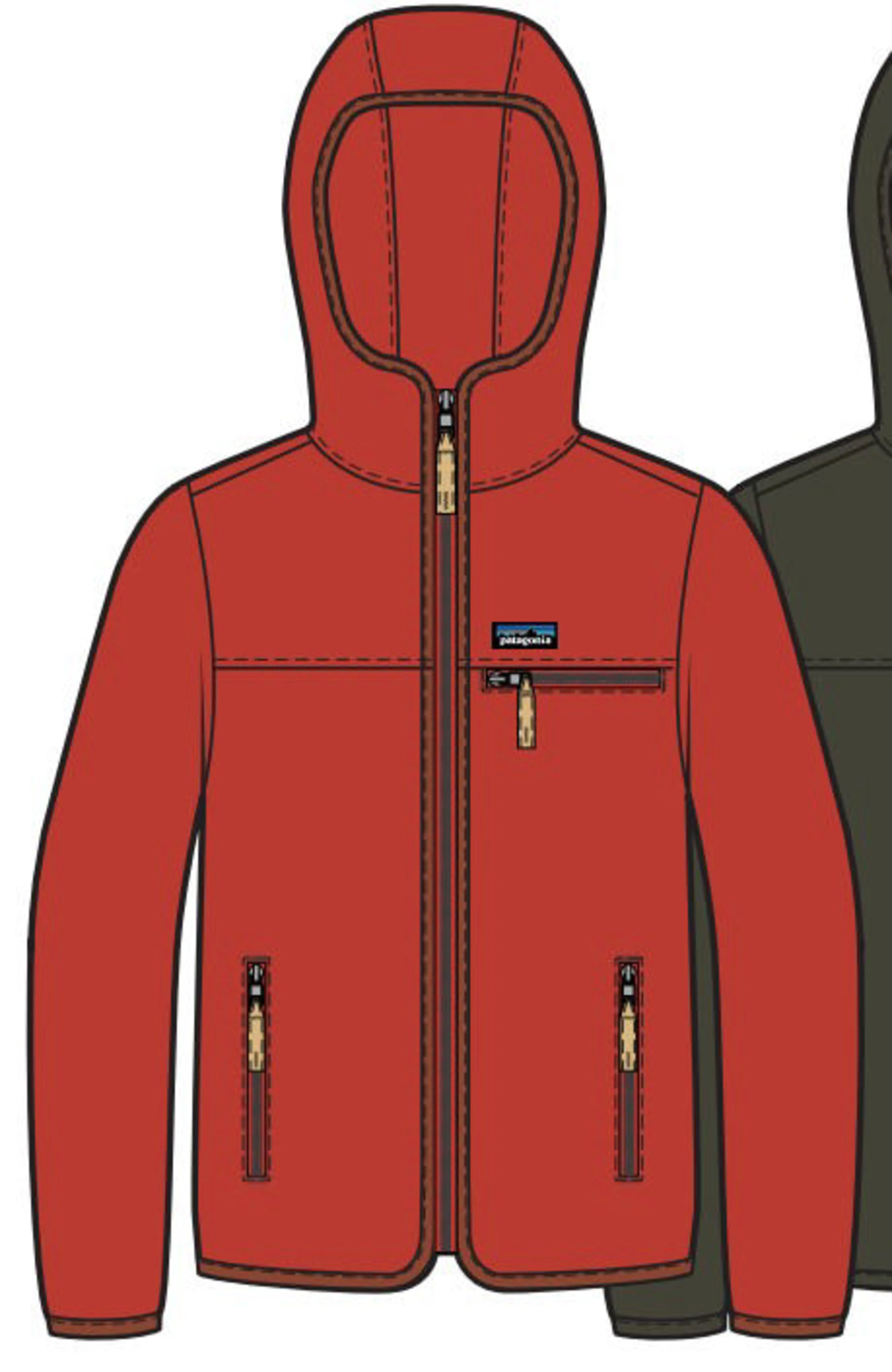 Retro Fleece Jakke Dame Retro Fleece Jakke Dame