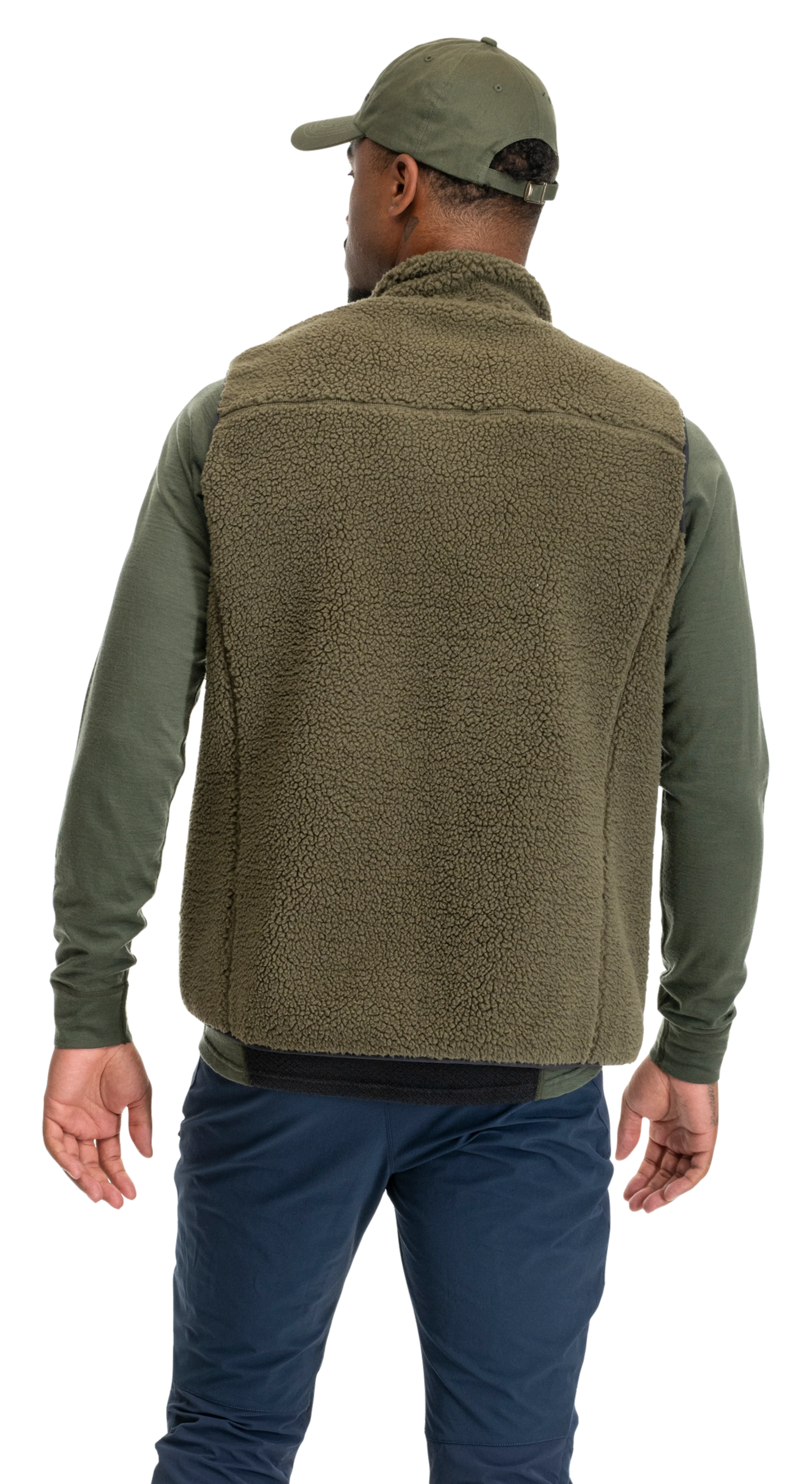Lunnan Pile Fleece Vest Men