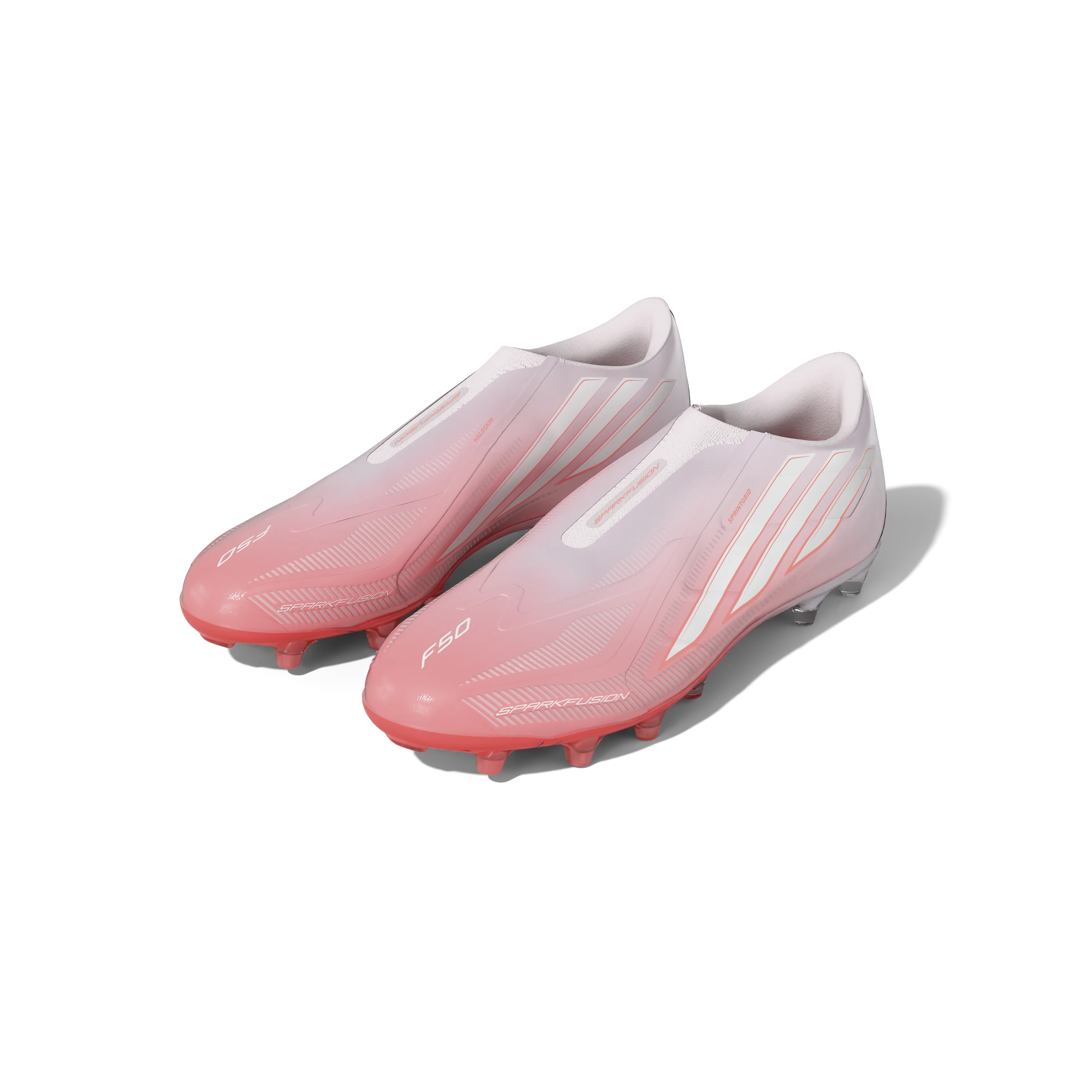 F50 Sparkfusion League Laceless Firm Ground / Artificial Grass Fotballsko Gress/Kunstgress Dame