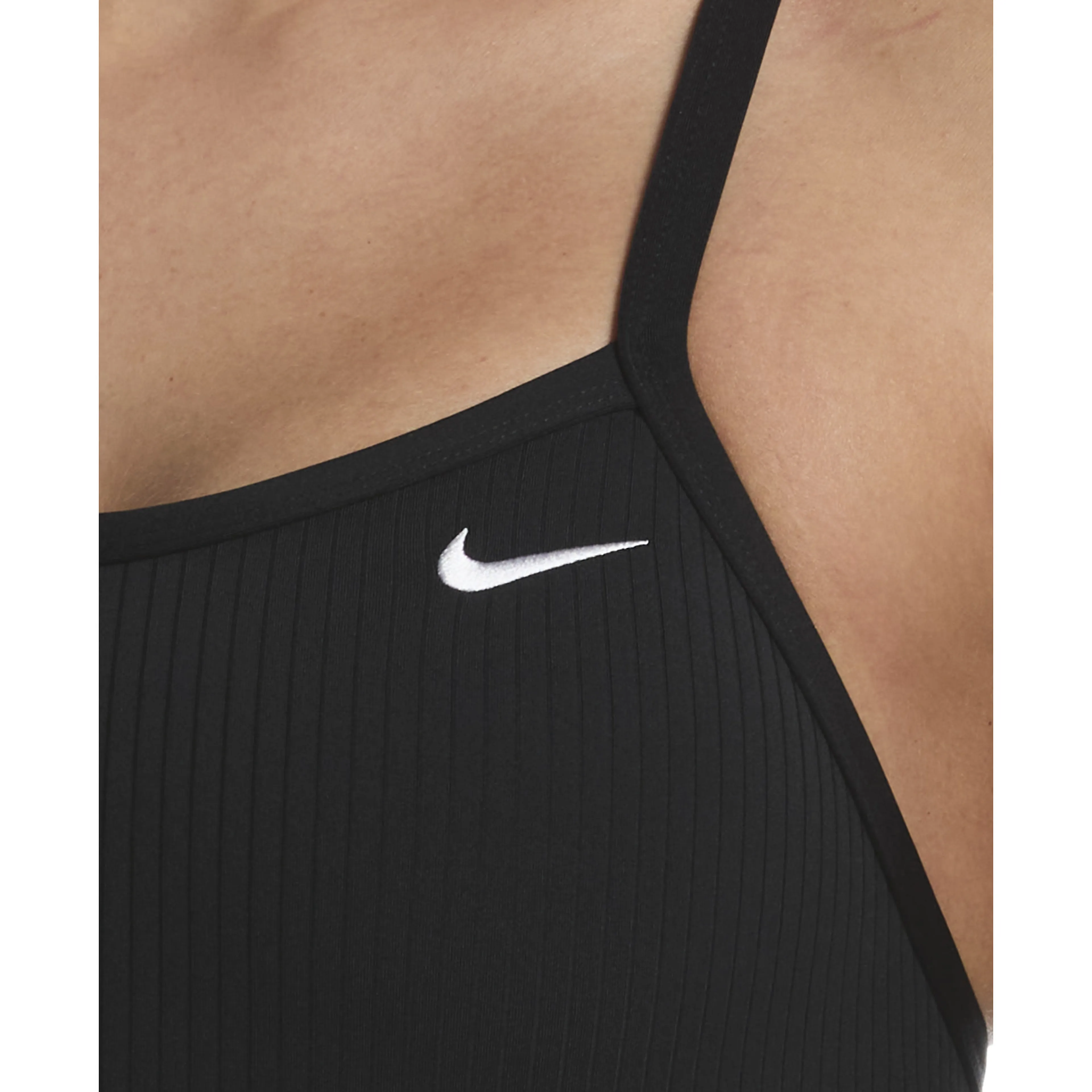 Nike Solid Rib Racerback One Piece